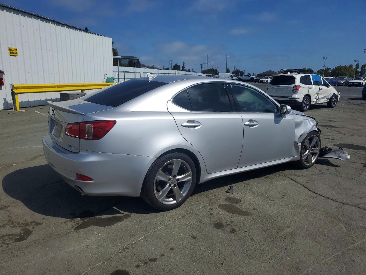 2011 Lexus Is 350 Silver vin: JTHBE5C25B5025386