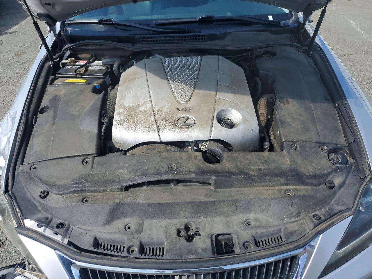 2011 Lexus Is 350 Silver vin: JTHBE5C25B5025386