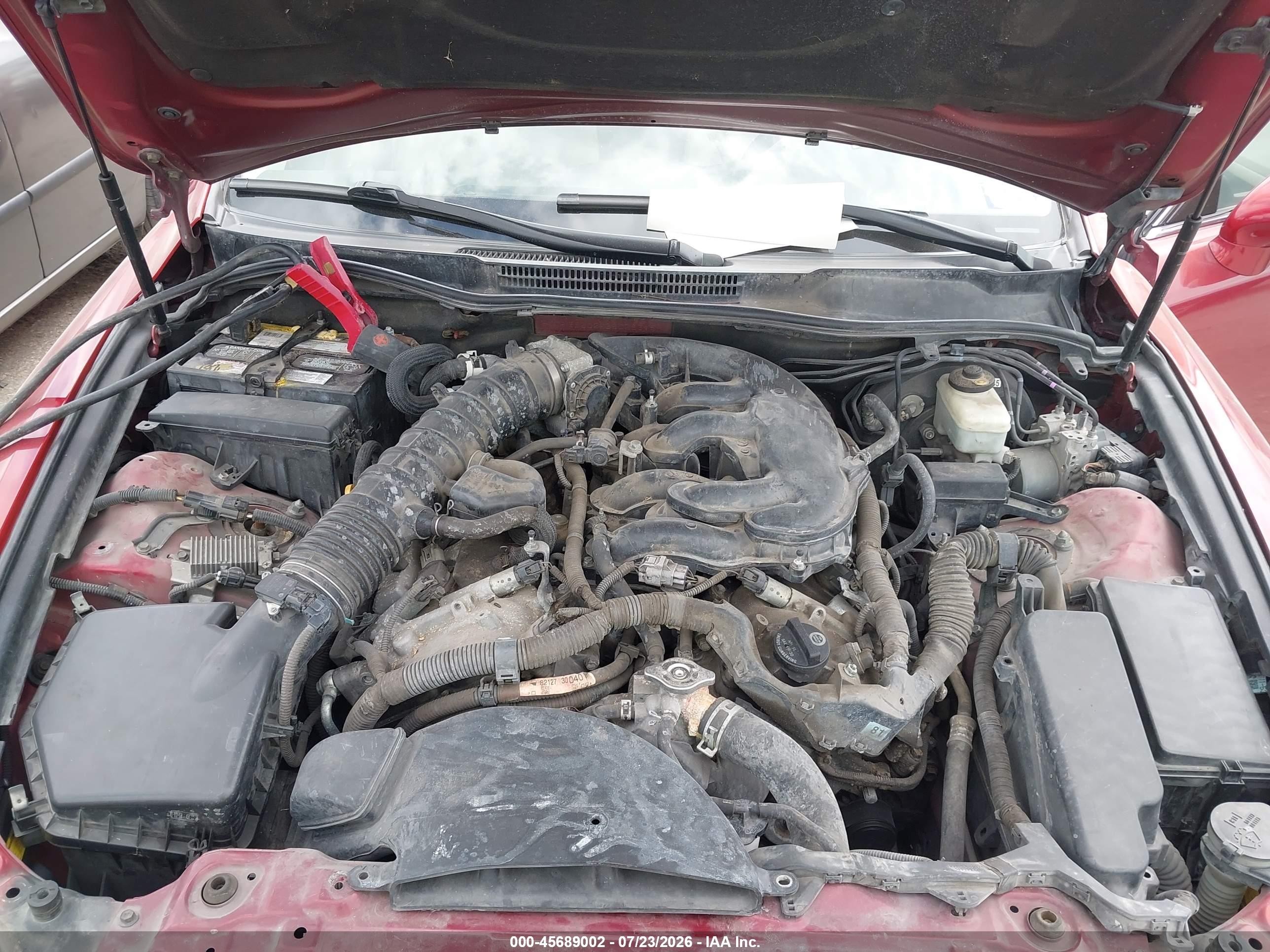 2011 Lexus Is 350   Red vin: JTHBE5C25B5028319