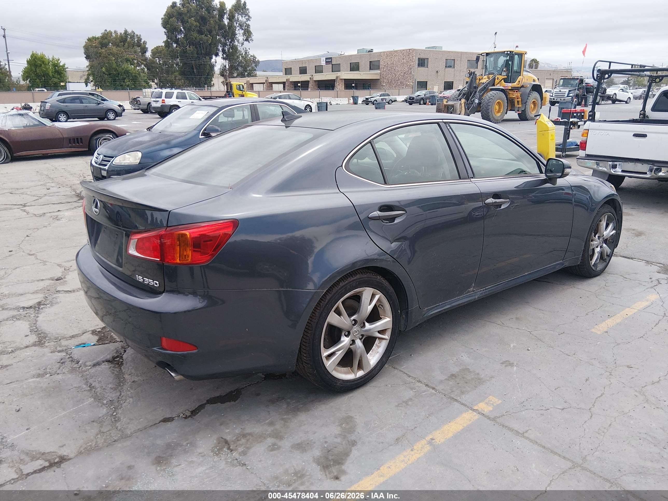 2010 Lexus Is 350   Gray vin: JTHBE5C27A2017578