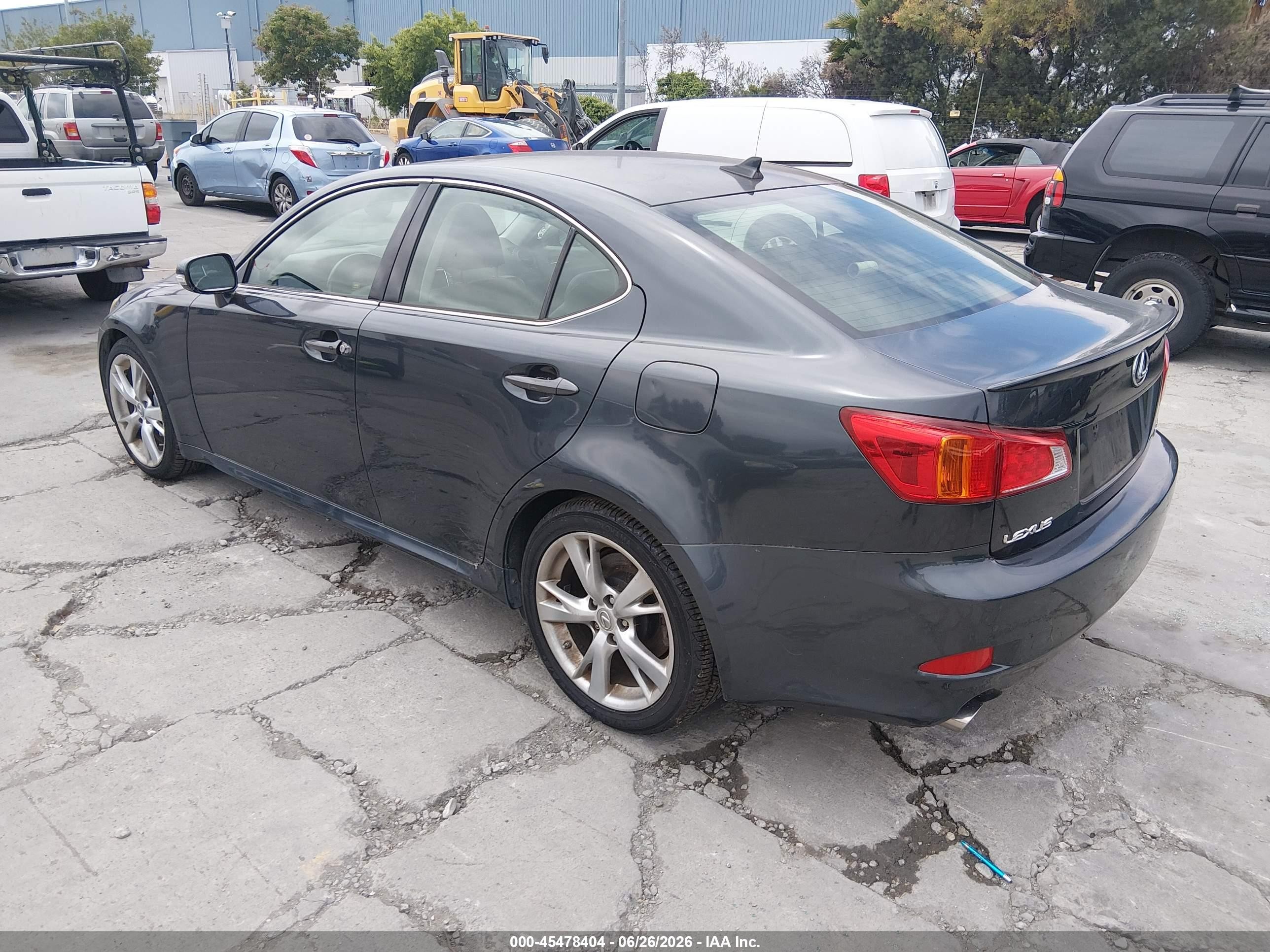 2010 Lexus Is 350   Gray vin: JTHBE5C27A2017578