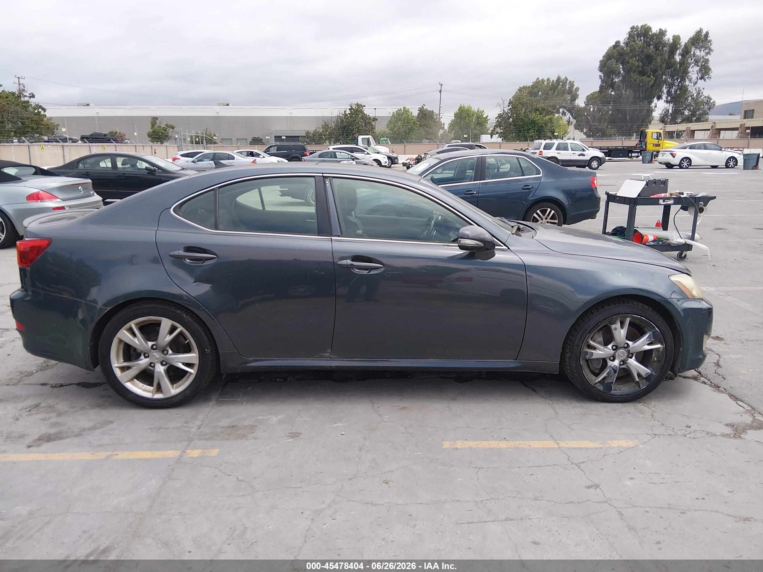2010 Lexus Is 350   Gray vin: JTHBE5C27A2017578