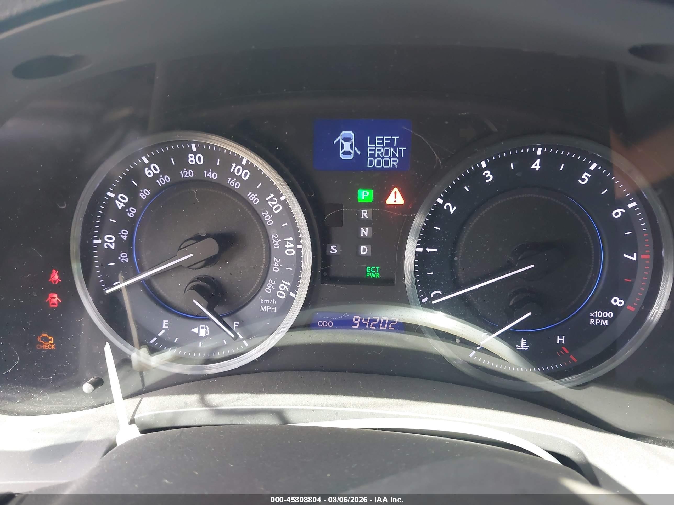 2011 Lexus Is 350   Dark Blue vin: JTHBE5C27B5025552