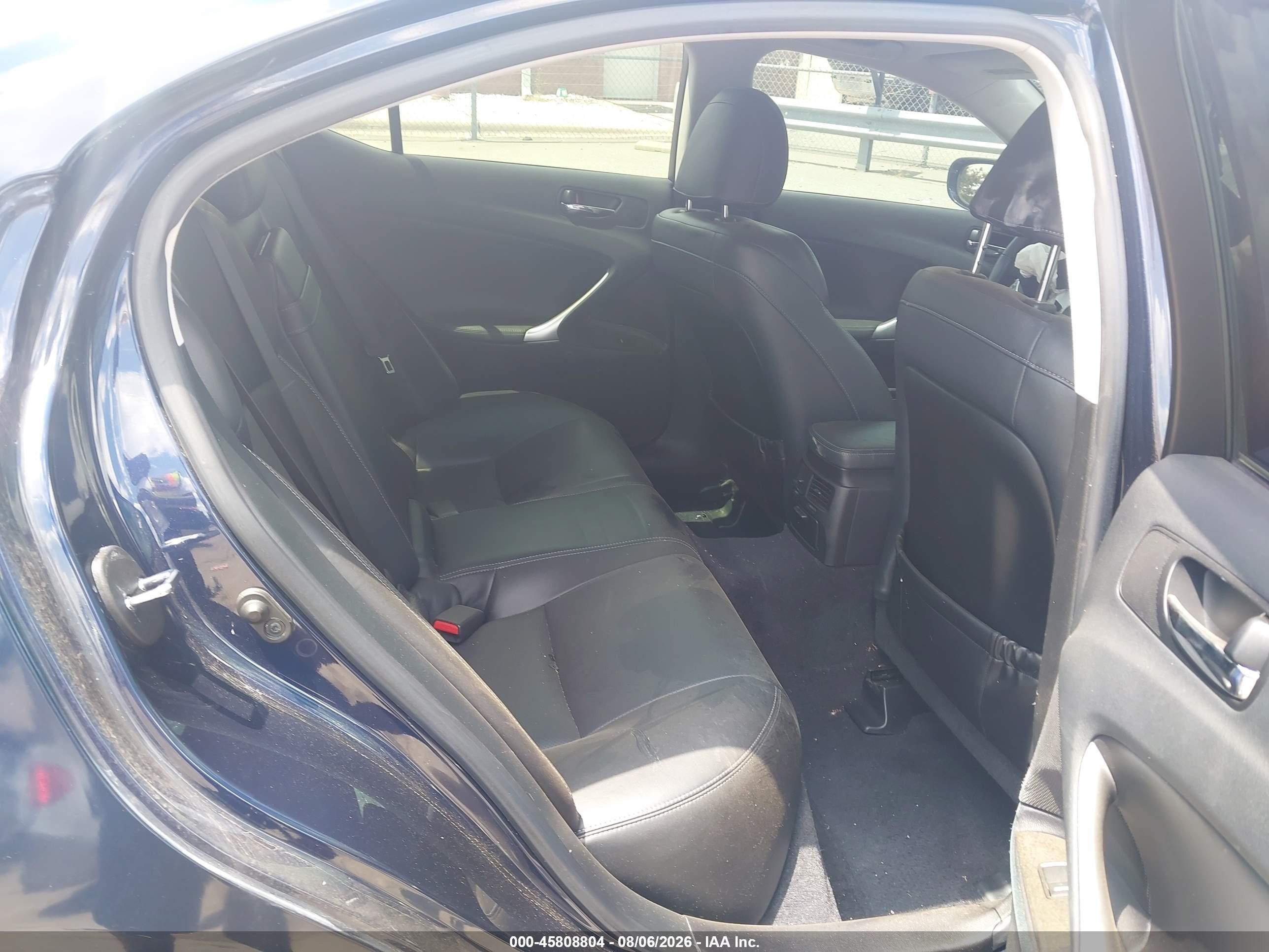 2011 Lexus Is 350   Dark Blue vin: JTHBE5C27B5025552