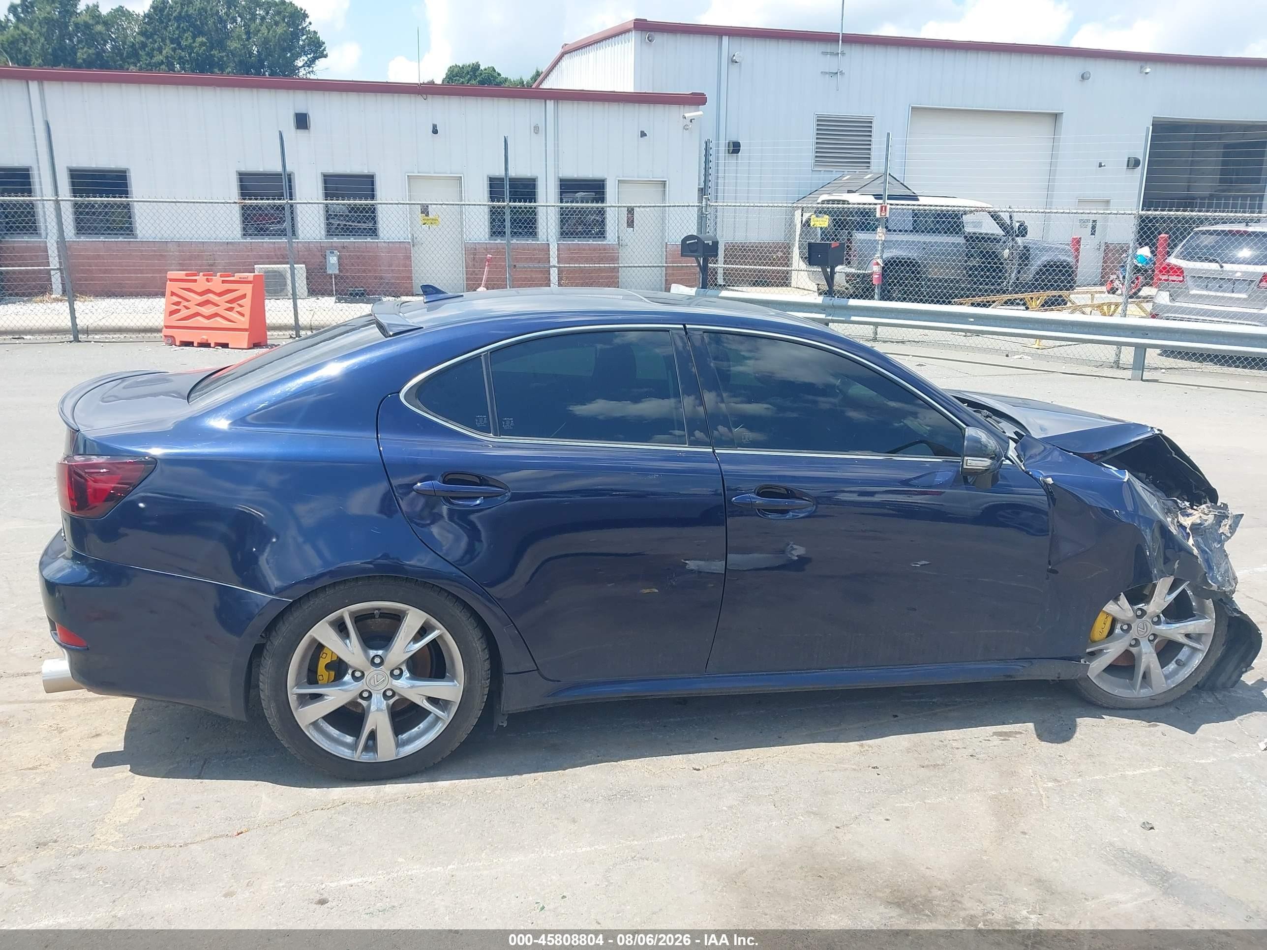 2011 Lexus Is 350   Dark Blue vin: JTHBE5C27B5025552