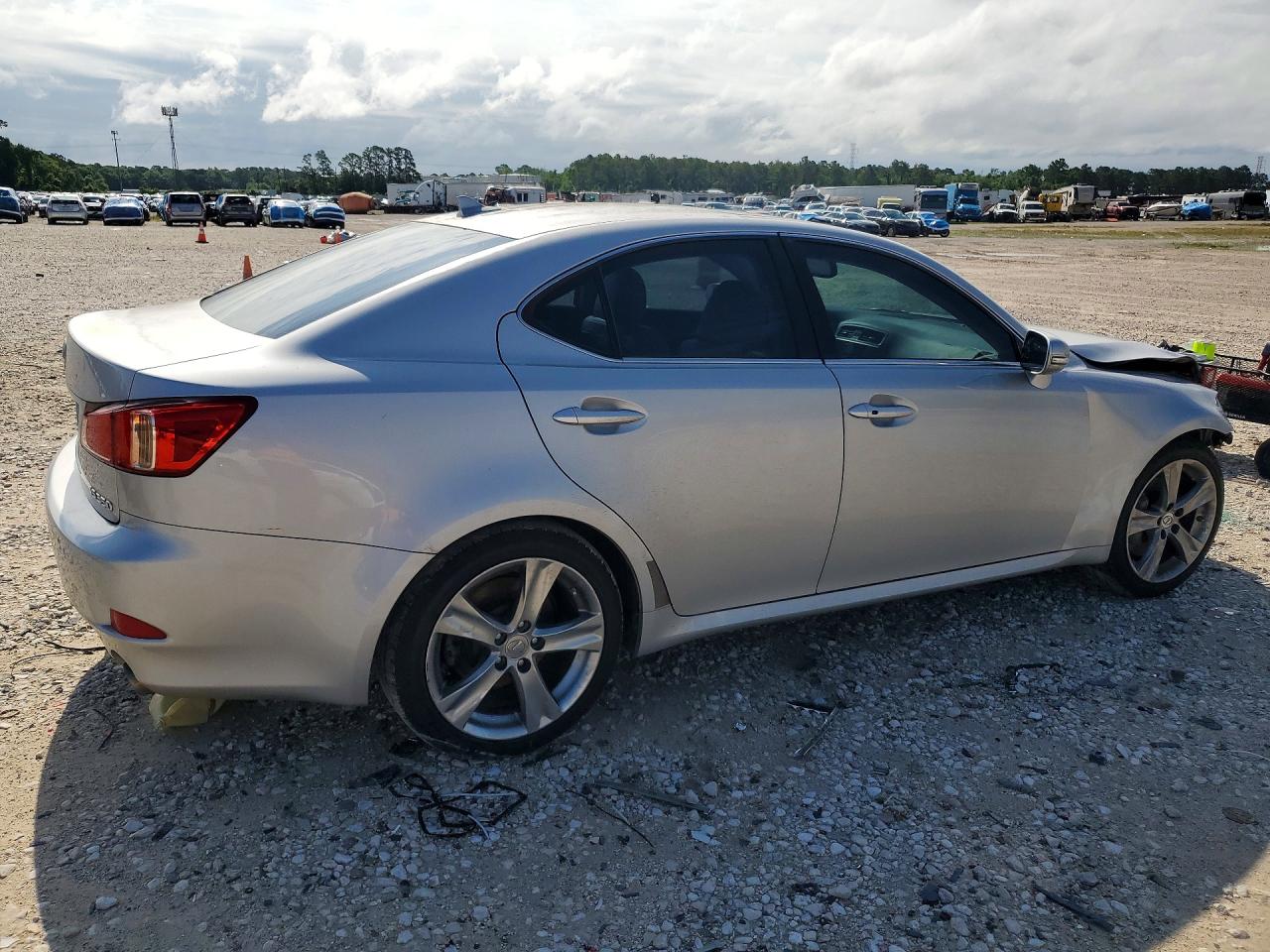 2012 Lexus Is 350 Silver vin: JTHBE5C28C5030535