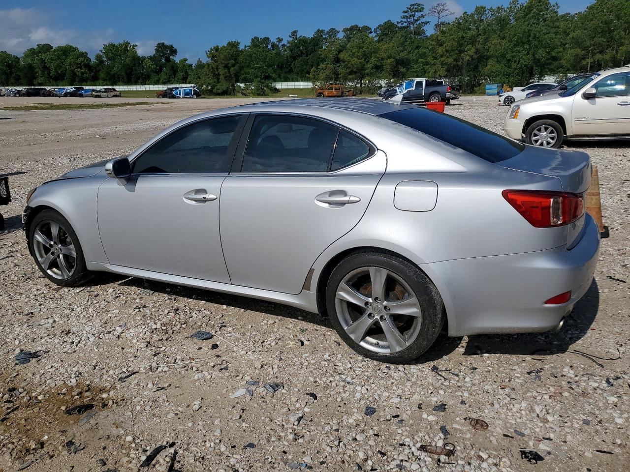 2012 Lexus Is 350 Silver vin: JTHBE5C28C5030535