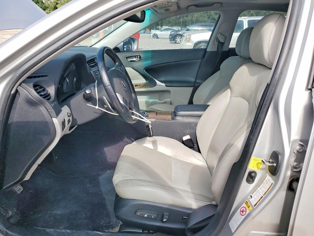2012 Lexus Is 350 Silver vin: JTHBE5C28C5030535