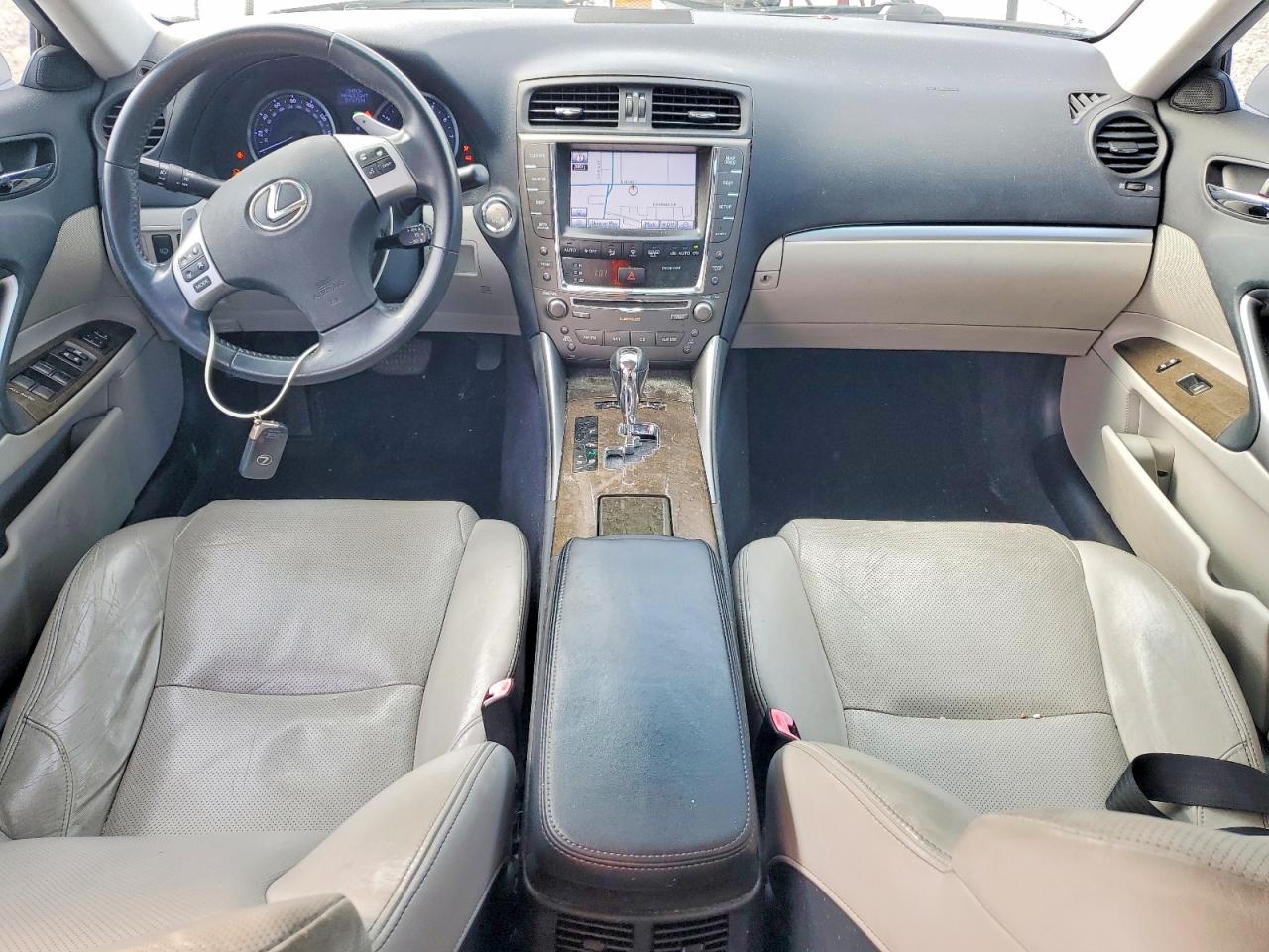 2012 Lexus Is 350 Silver vin: JTHBE5C28C5030535