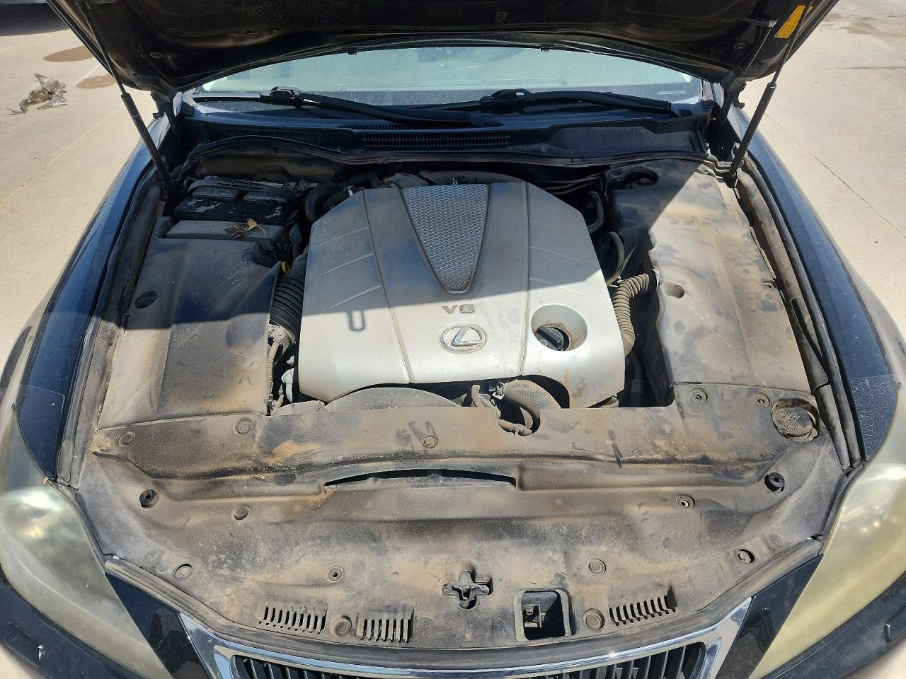 2011 Lexus Is 350 Black vin: JTHBE5C29B5026704