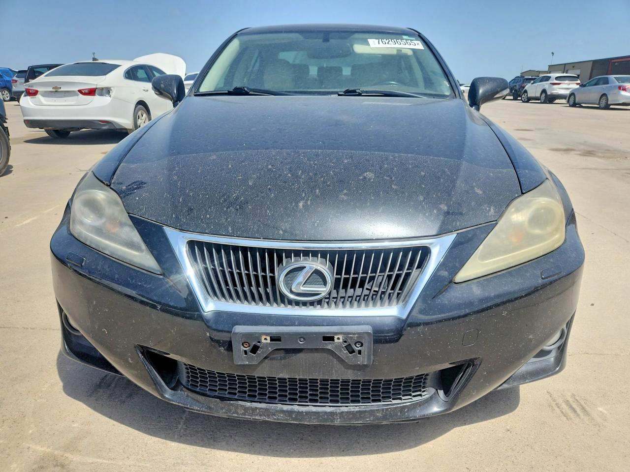 2011 Lexus Is 350 Black vin: JTHBE5C29B5026704