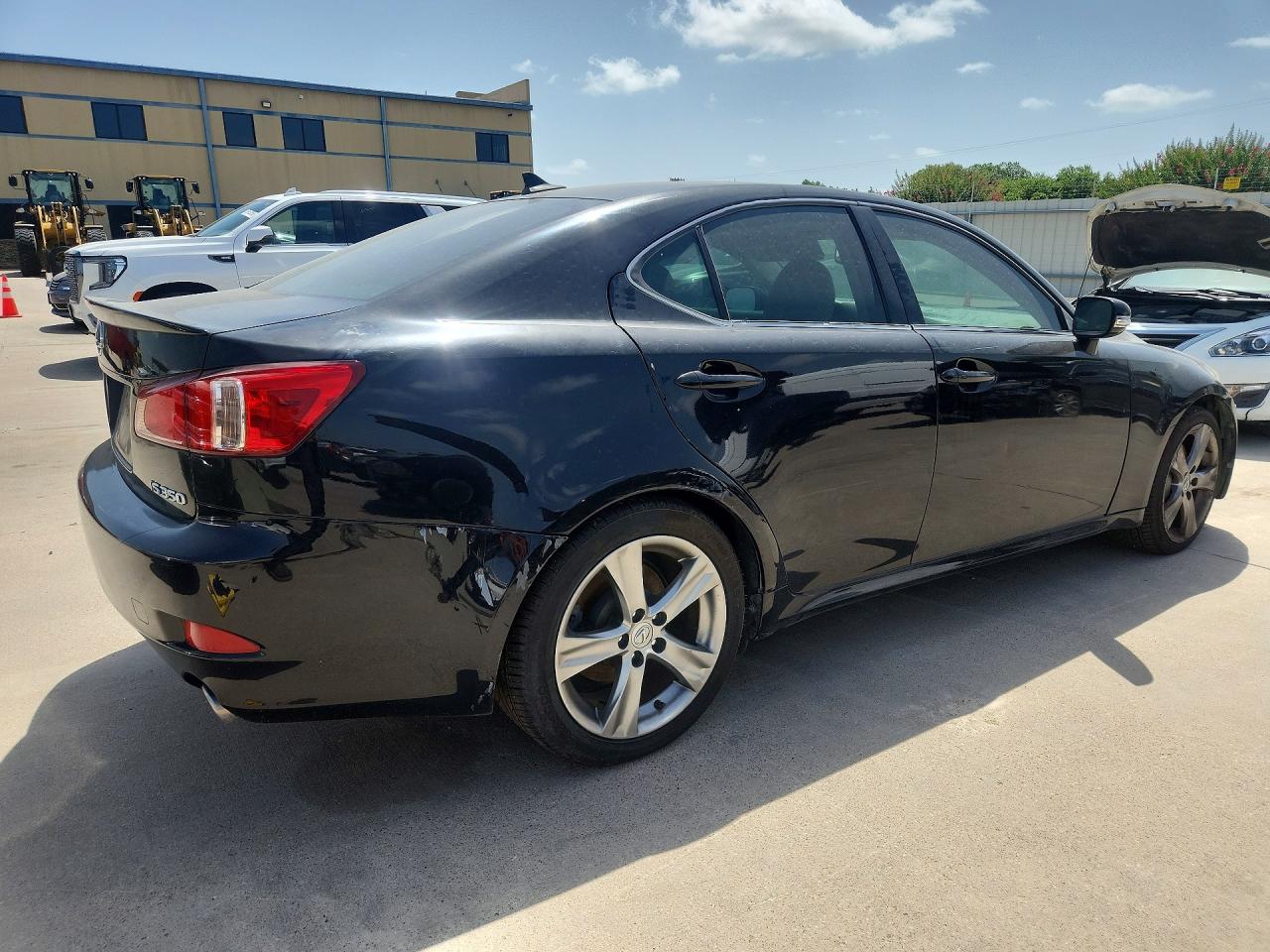 2011 Lexus Is 350 Black vin: JTHBE5C29B5026704