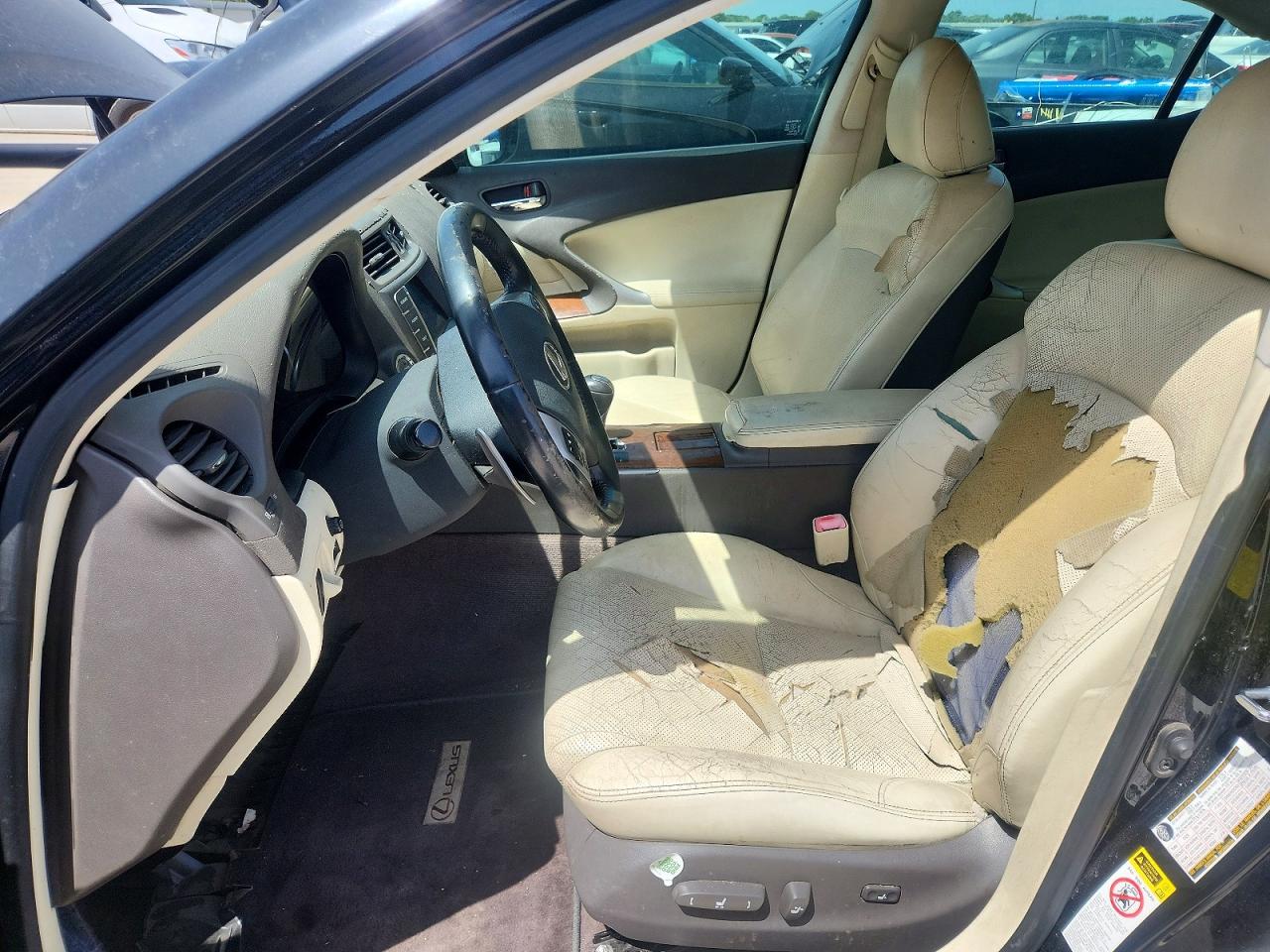 2011 Lexus Is 350 Black vin: JTHBE5C29B5026704