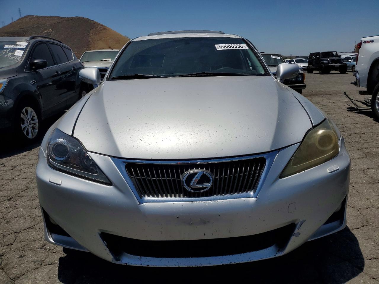 2012 Lexus Is 350 Silver vin: JTHBE5C29C5030978