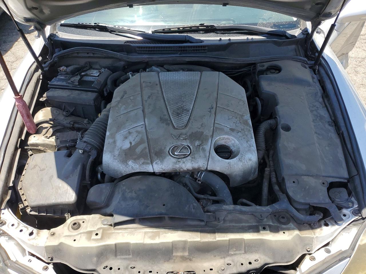 2012 Lexus Is 350 Silver vin: JTHBE5C29C5030978