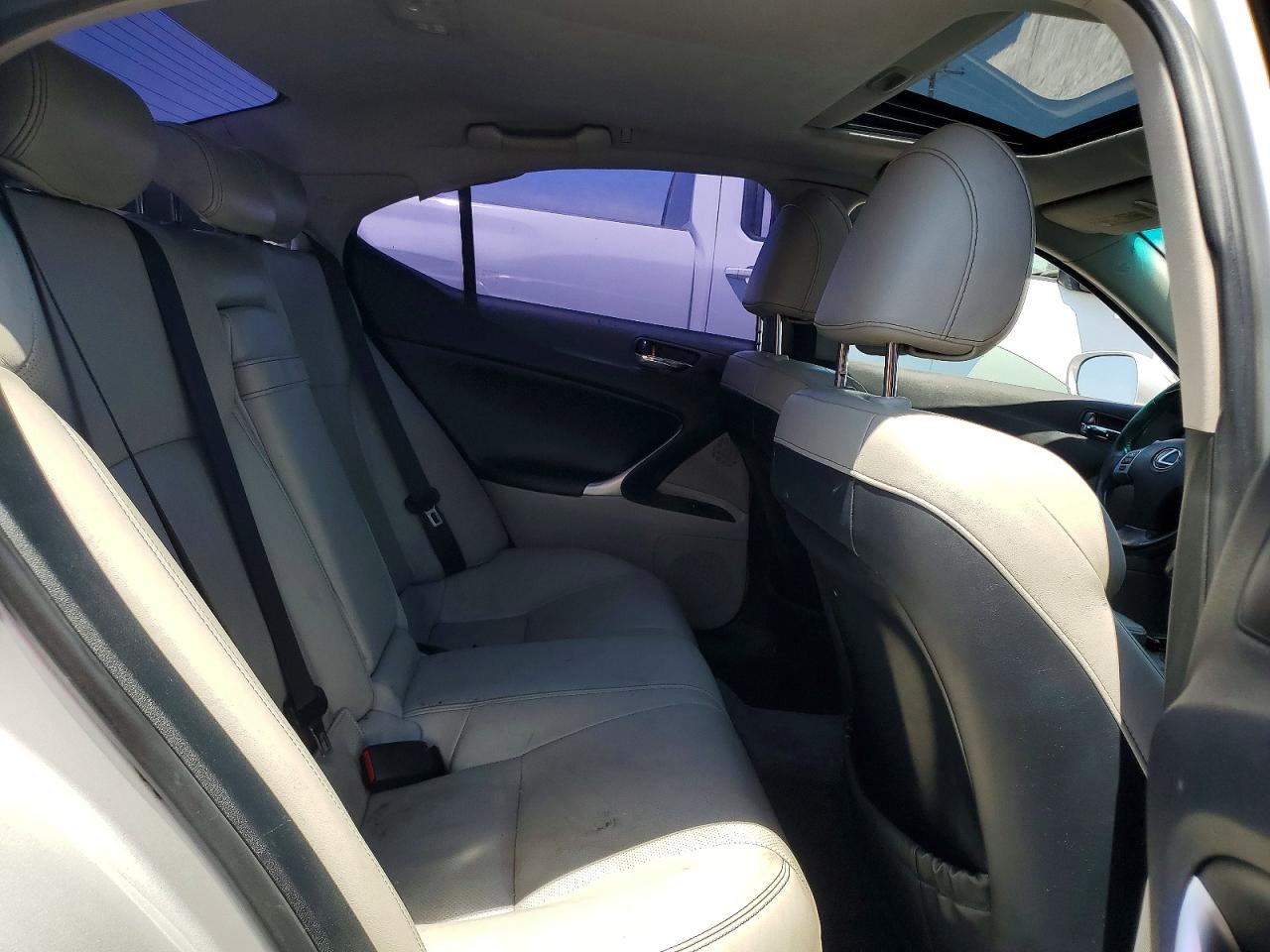 2012 Lexus Is 350 Silver vin: JTHBE5C29C5030978