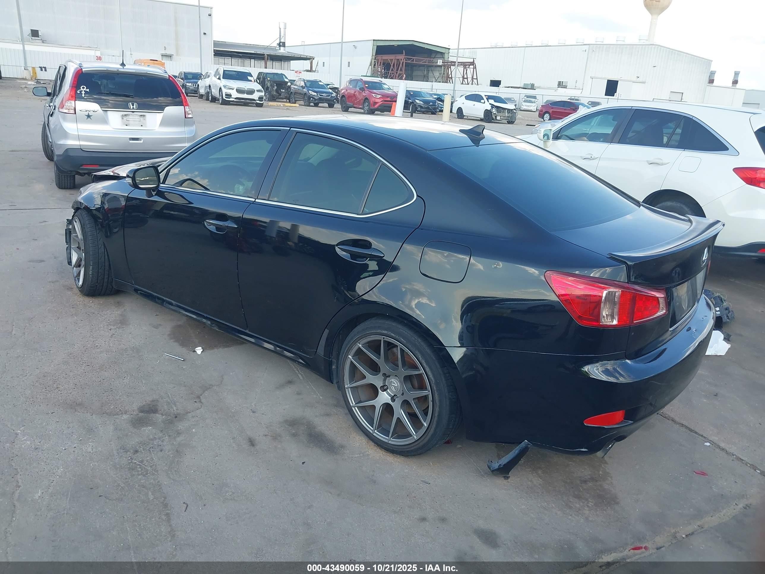 2013 Lexus Is 350   Черный vin: JTHBE5C2XD5031686