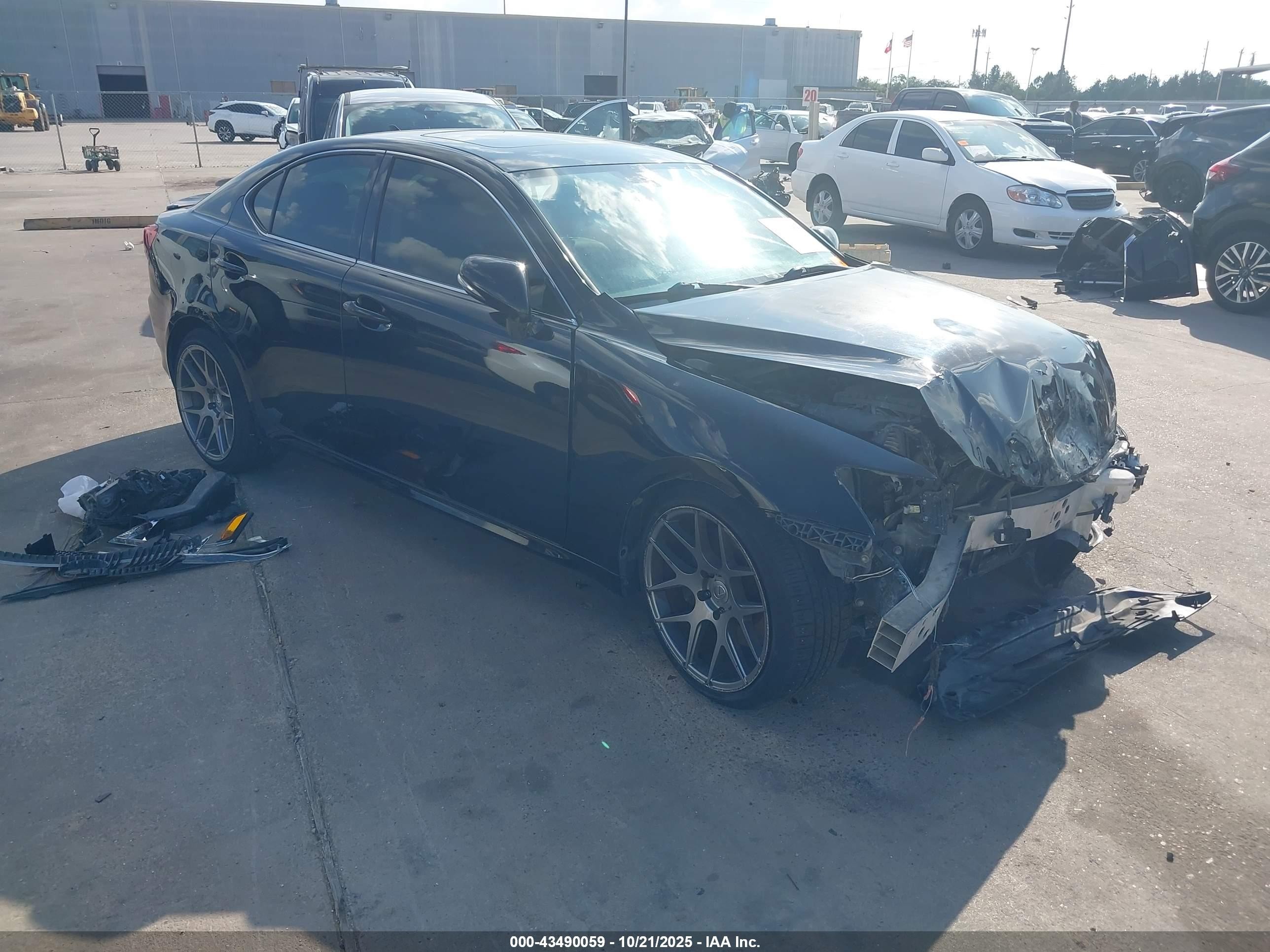 2013 Lexus Is 350   Black vin: JTHBE5C2XD5031686
