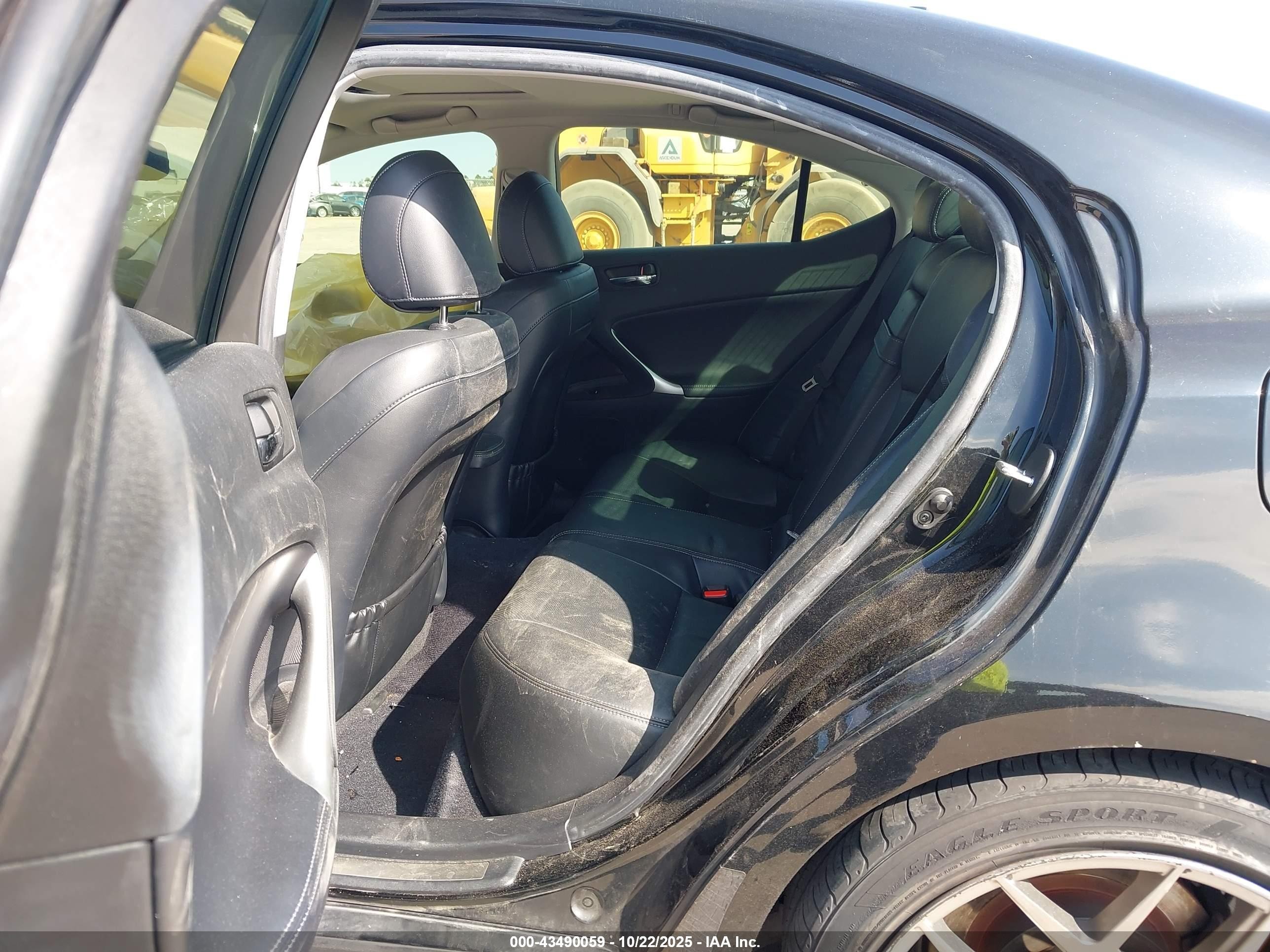 2013 Lexus Is 350   Черный vin: JTHBE5C2XD5031686