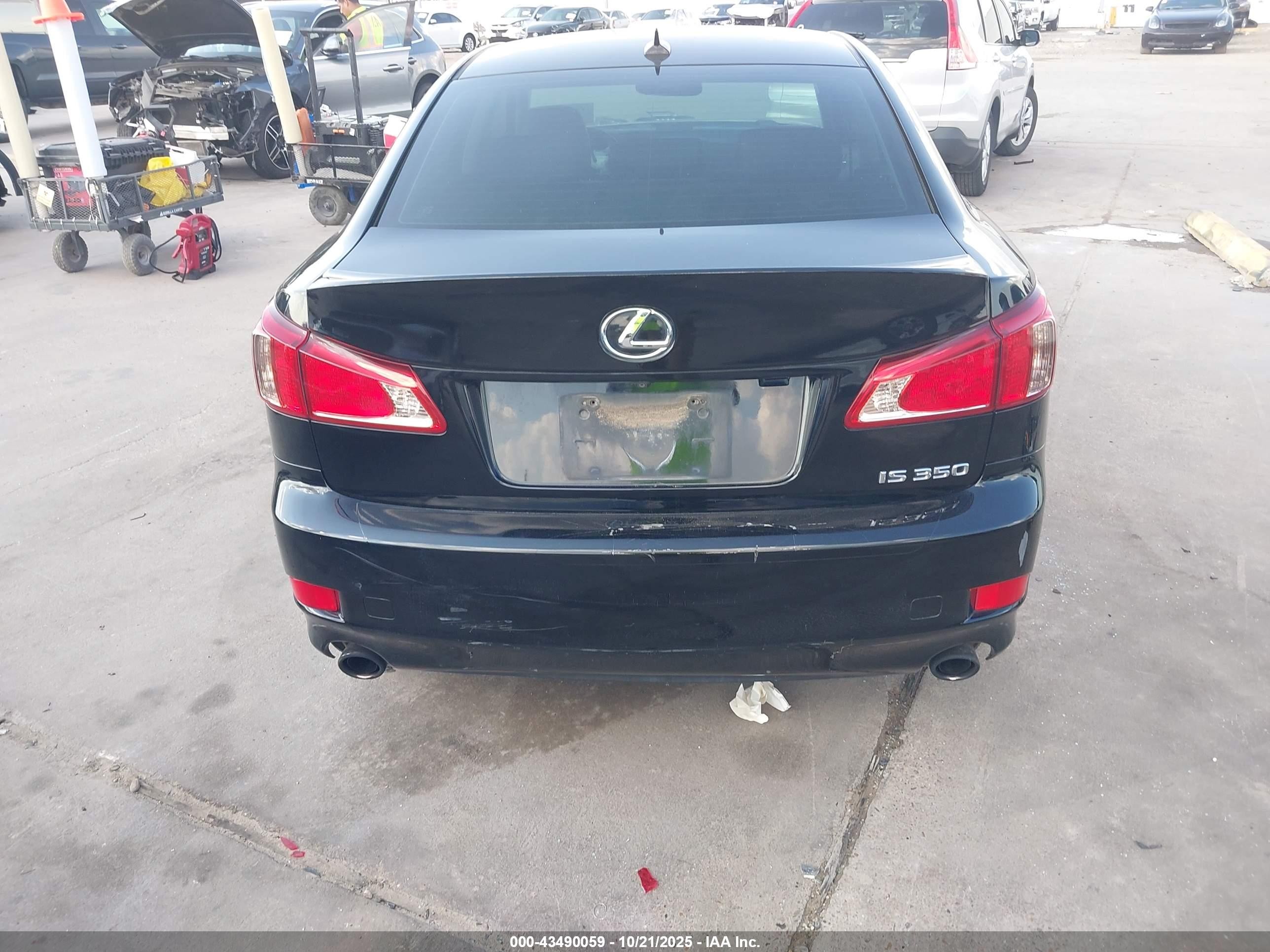 2013 Lexus Is 350   Черный vin: JTHBE5C2XD5031686