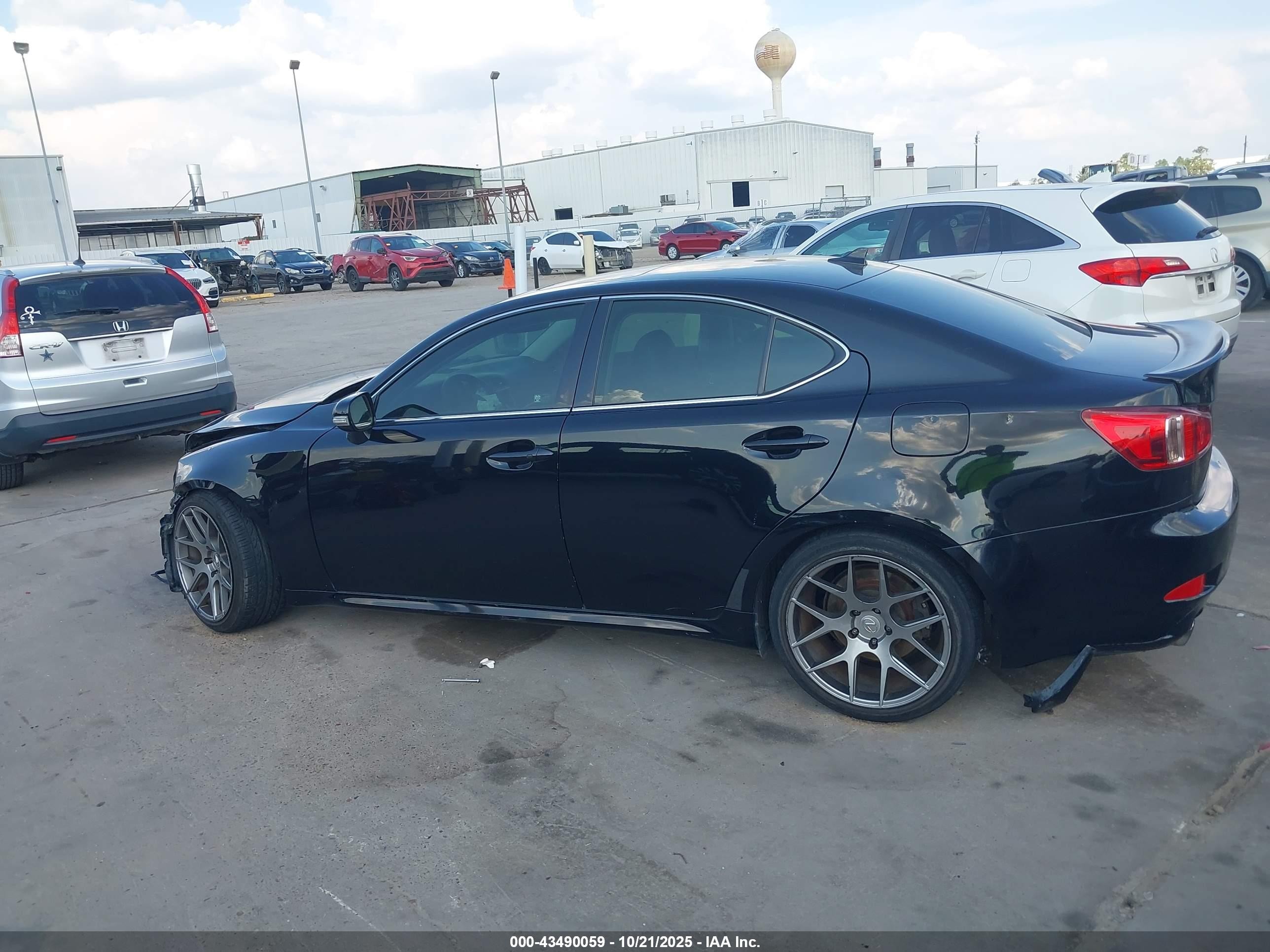 2013 Lexus Is 350   Черный vin: JTHBE5C2XD5031686