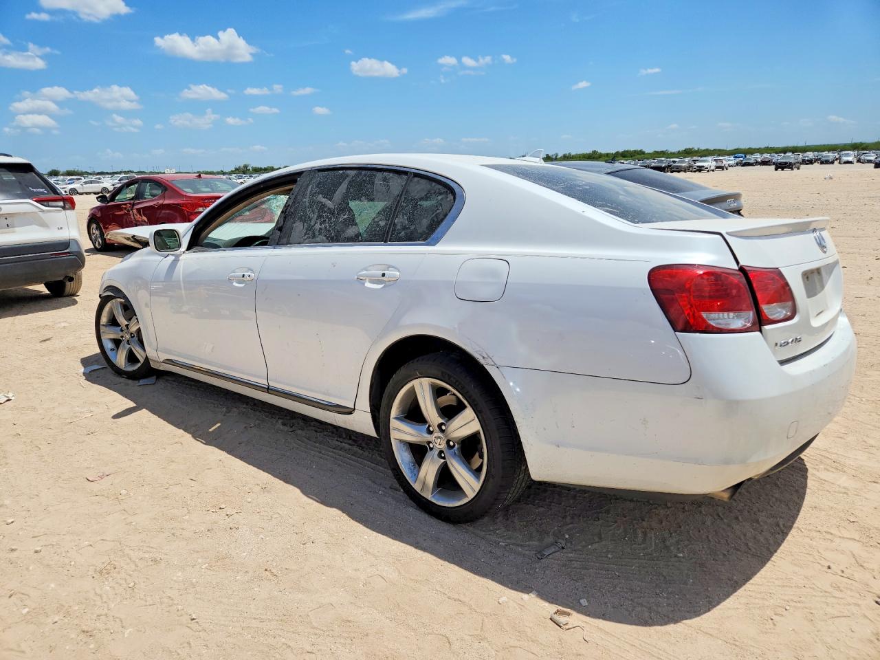 2007 Lexus Gs 350 White vin: JTHBE96S070020619