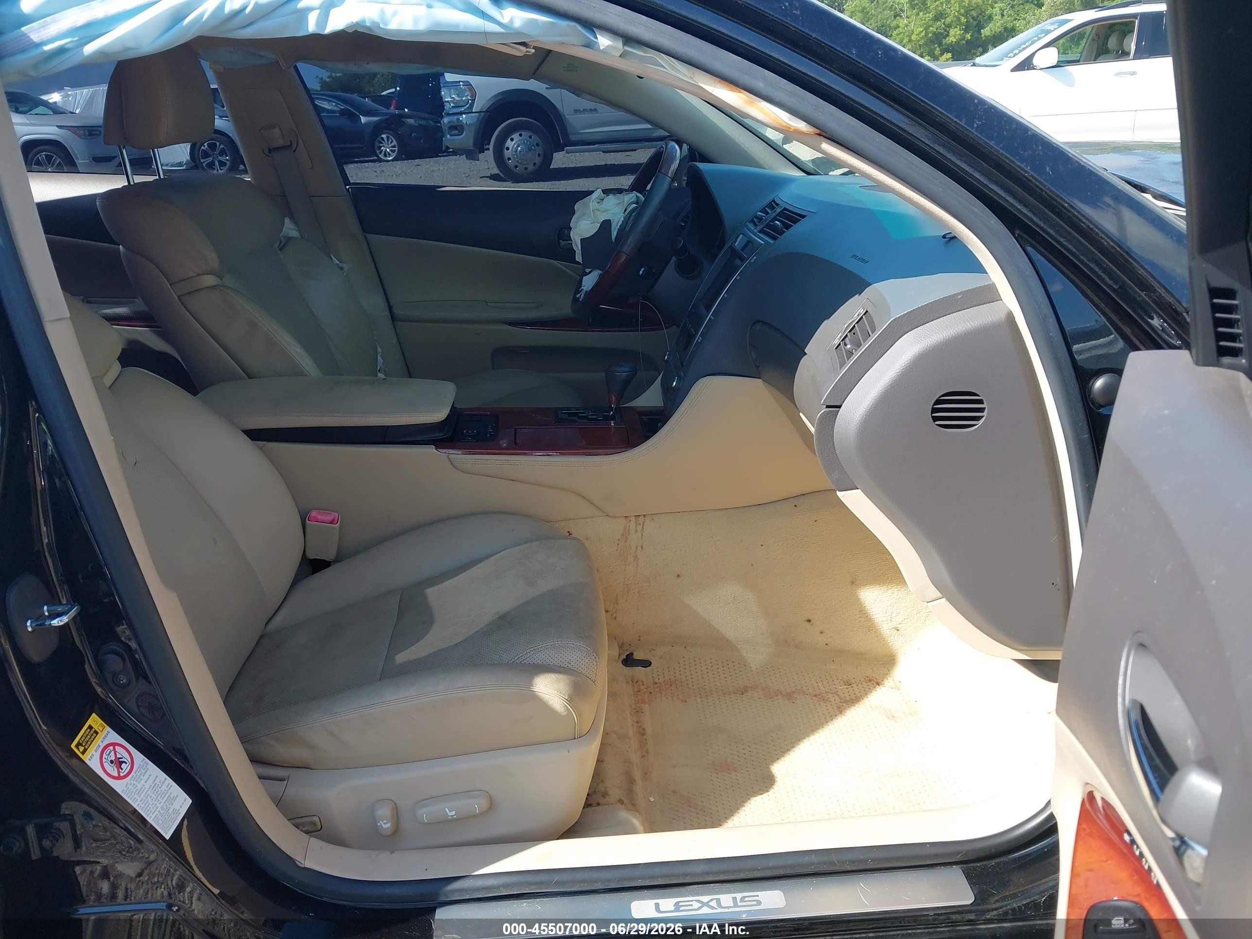 2007 Lexus Gs 350   Черный vin: JTHBE96S070026162