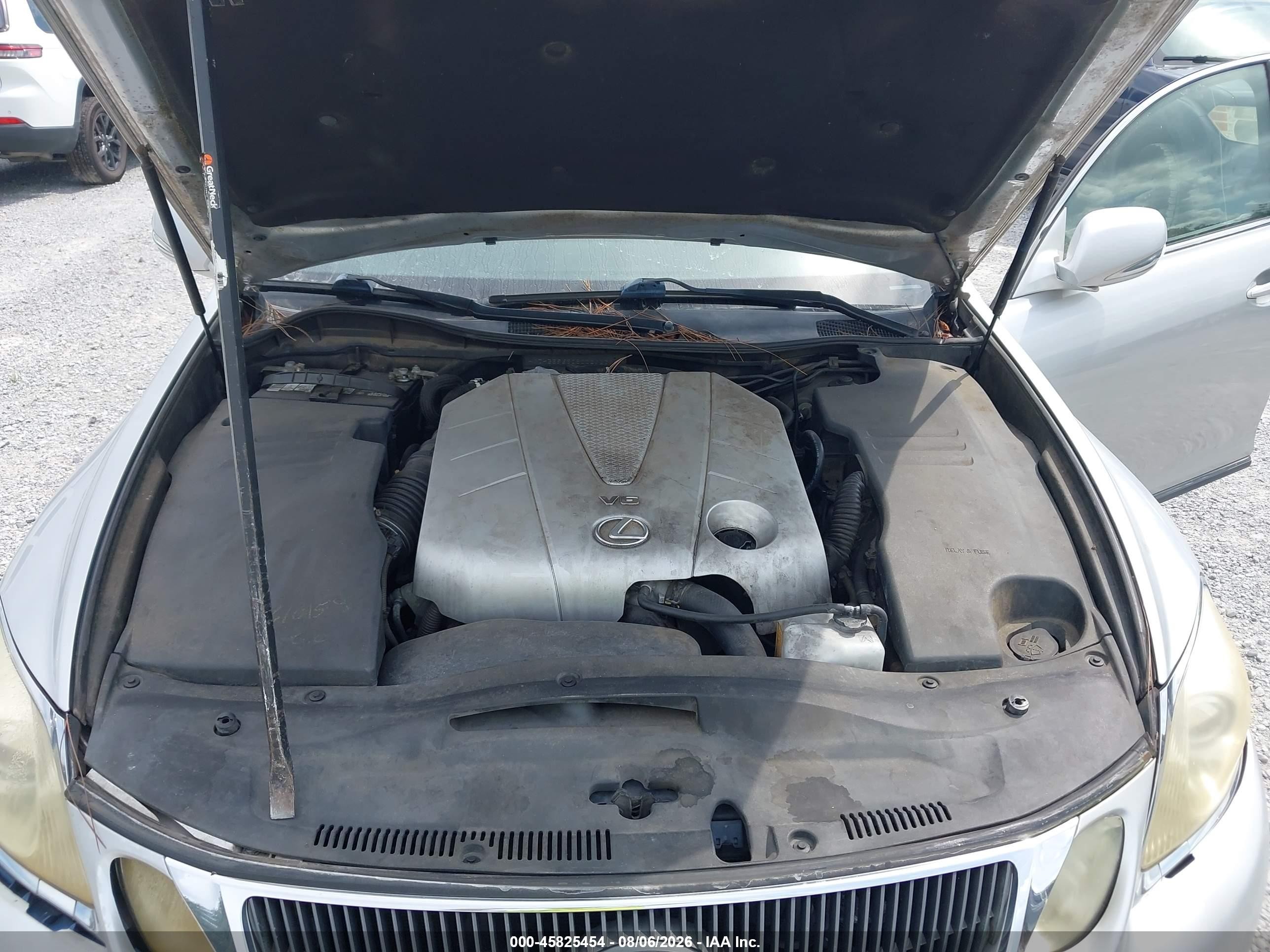 2008 Lexus Gs 350   Silver vin: JTHBE96S080029239