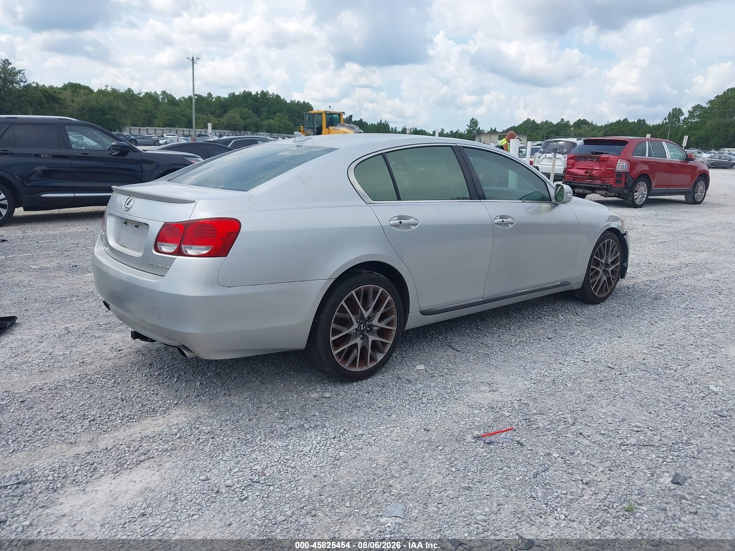 2008 Lexus Gs 350   Silver vin: JTHBE96S080029239