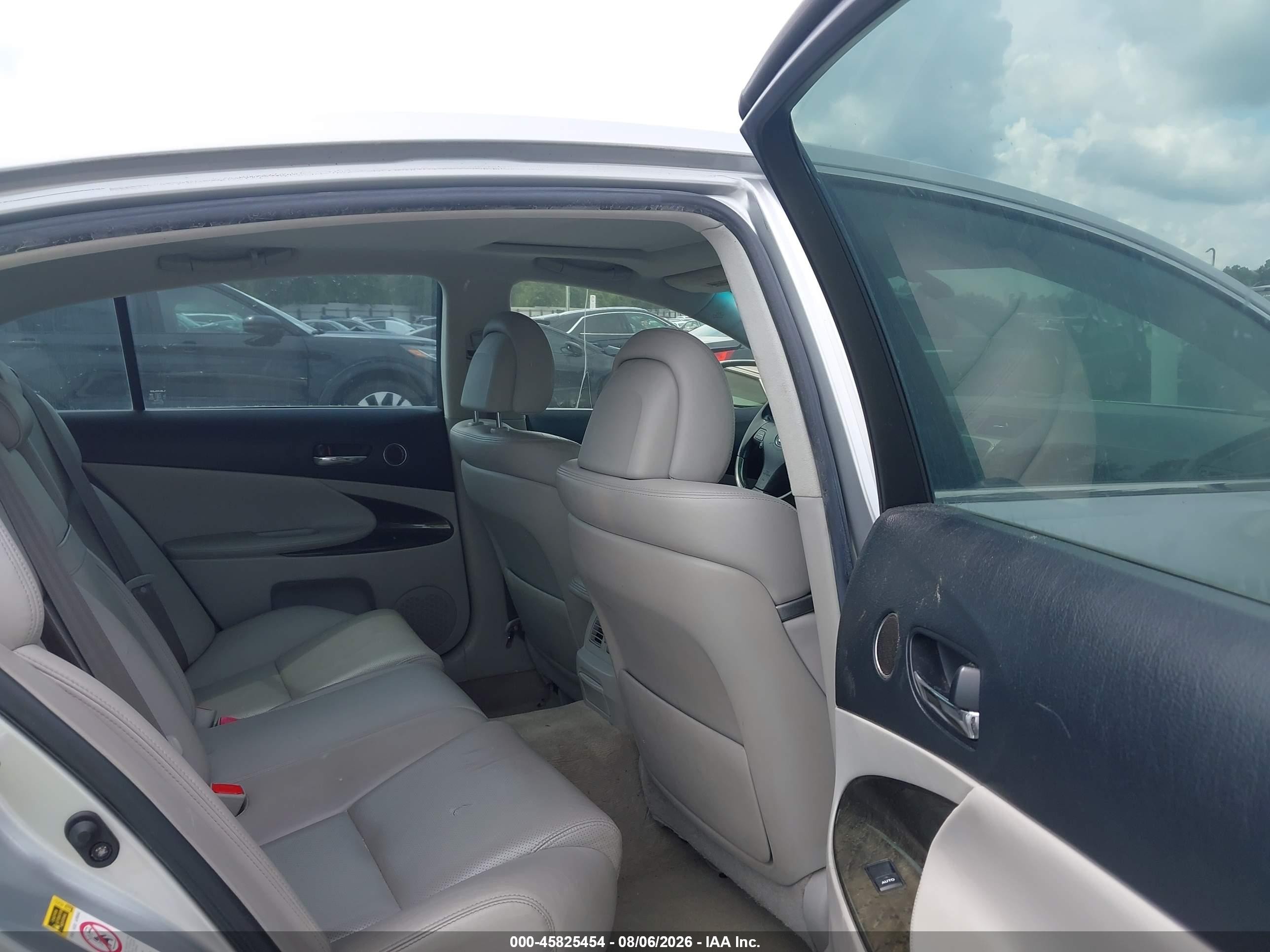 2008 Lexus Gs 350   Silver vin: JTHBE96S080029239