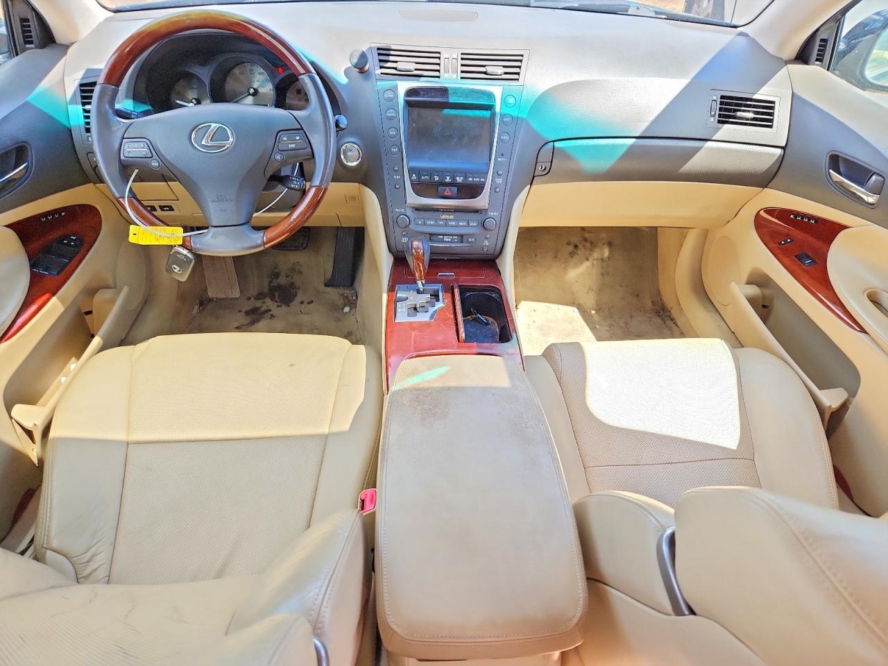2008 Lexus Gs 350 Black vin: JTHBE96S080035560