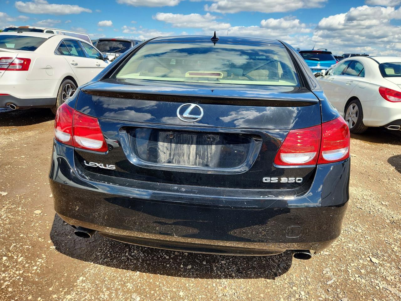 2008 Lexus Gs 350 Black vin: JTHBE96S080035560