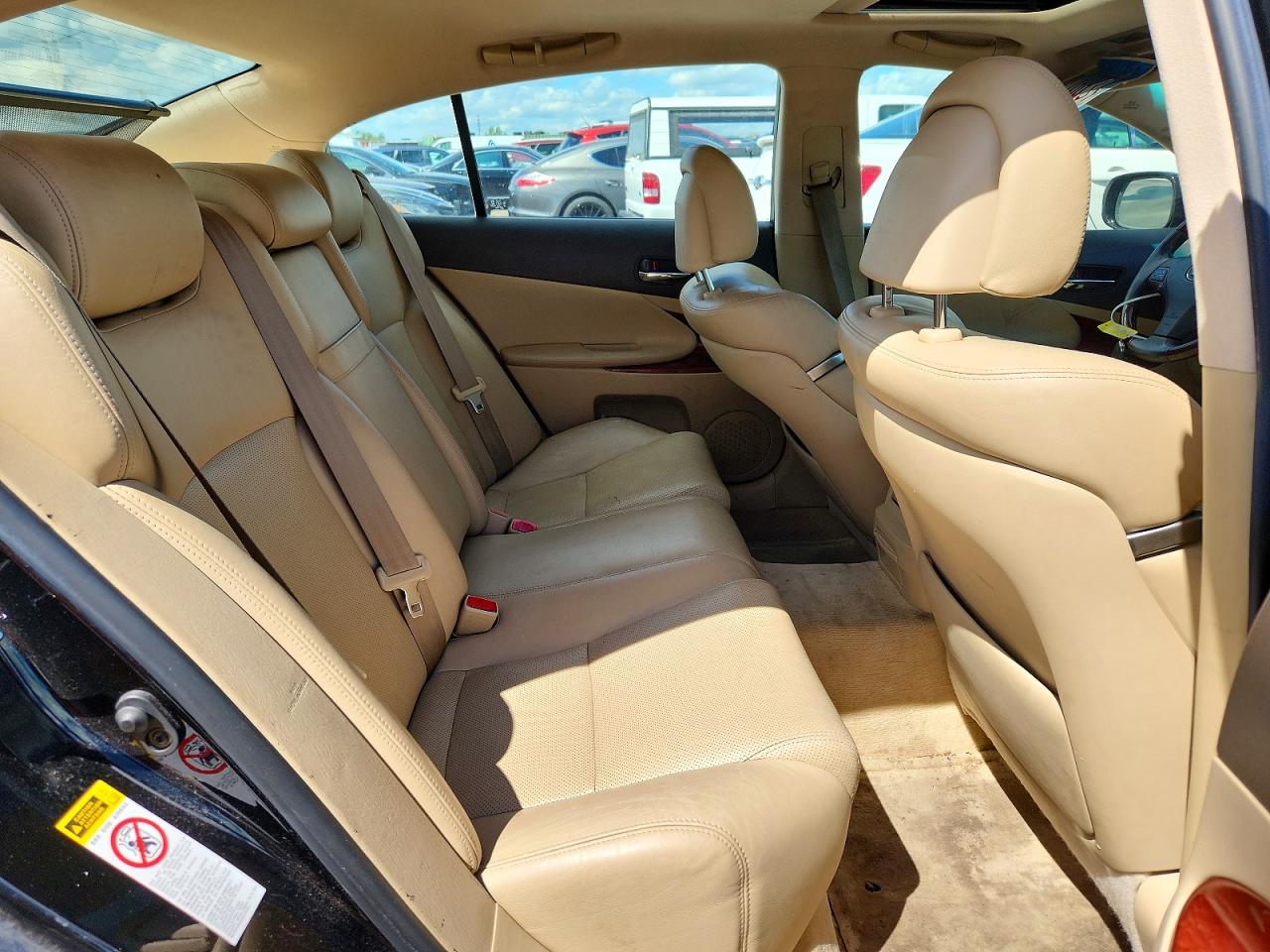 2008 Lexus Gs 350 Black vin: JTHBE96S080035560