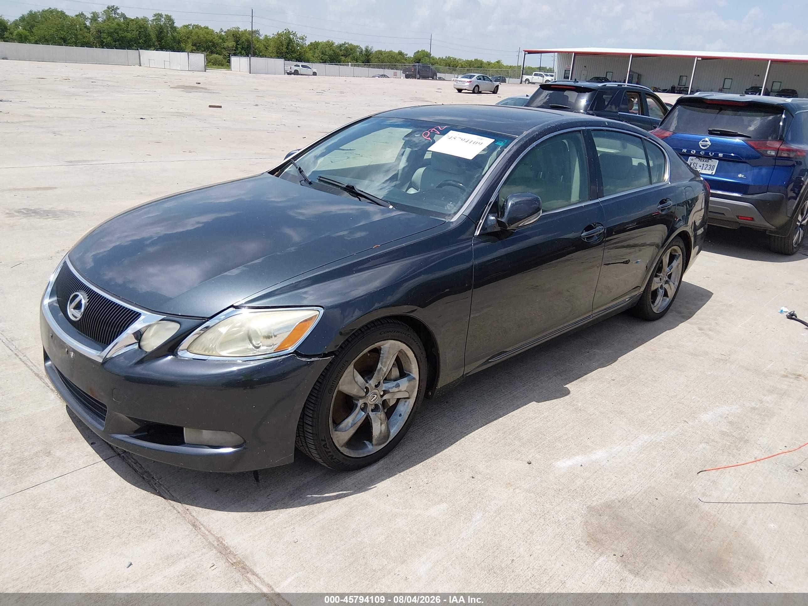 2008 Lexus Gs 350   Gray vin: JTHBE96S080035879