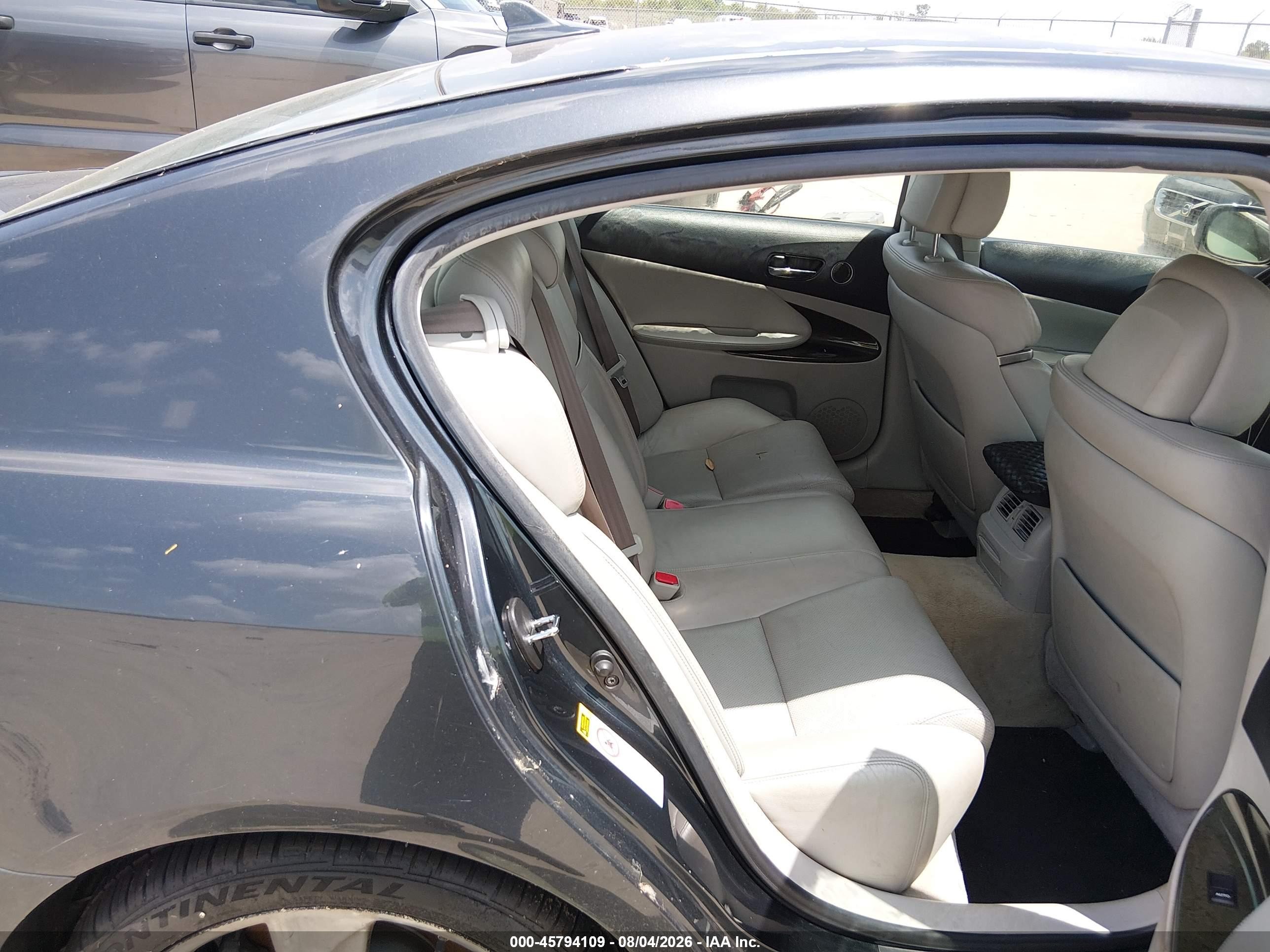2008 Lexus Gs 350   Gray vin: JTHBE96S080035879