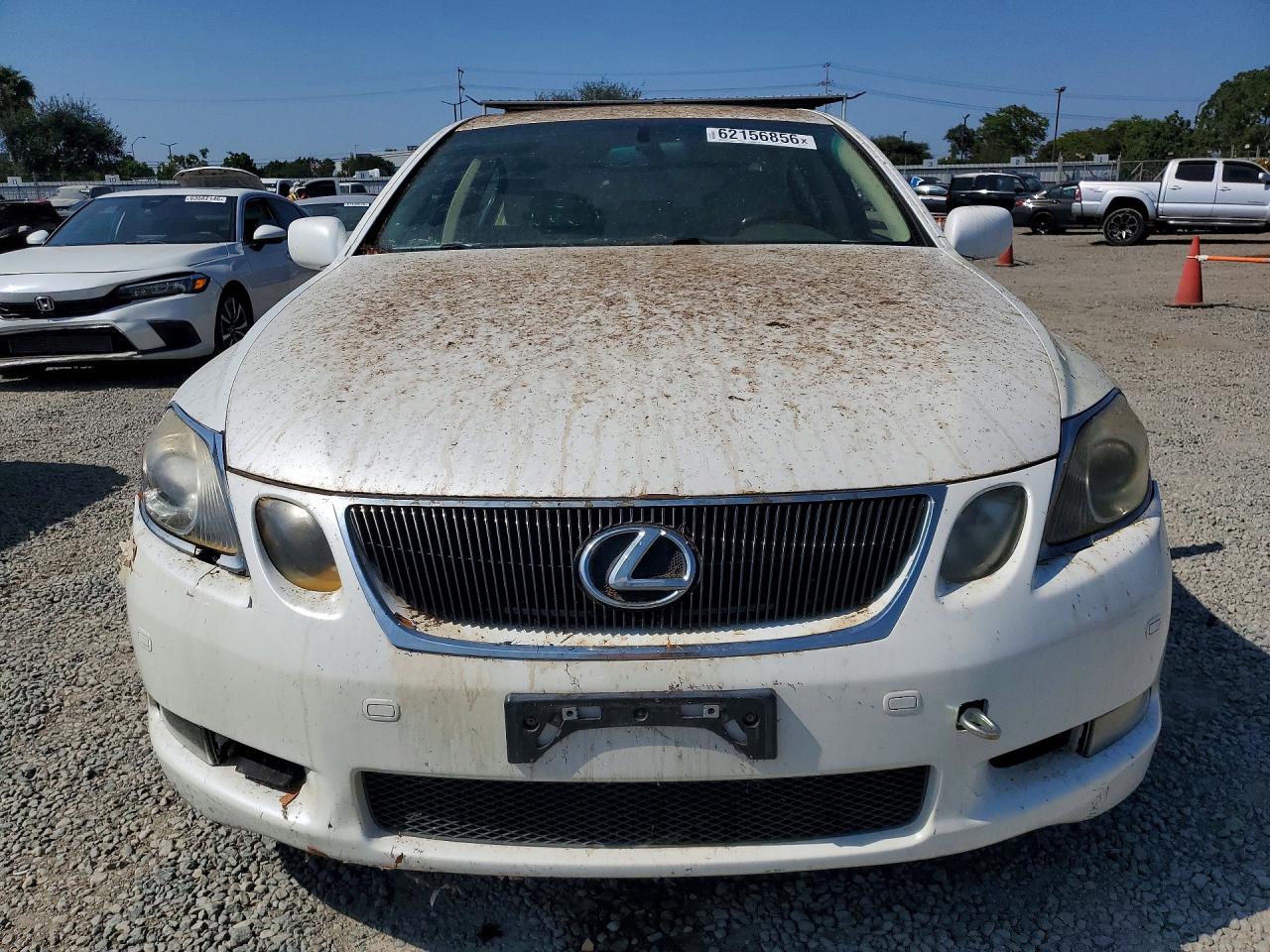 2007 Lexus Gs 350 White vin: JTHBE96S170009919