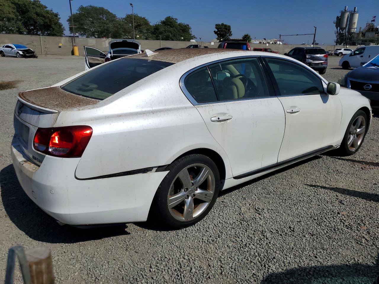 2007 Lexus Gs 350 White vin: JTHBE96S170009919
