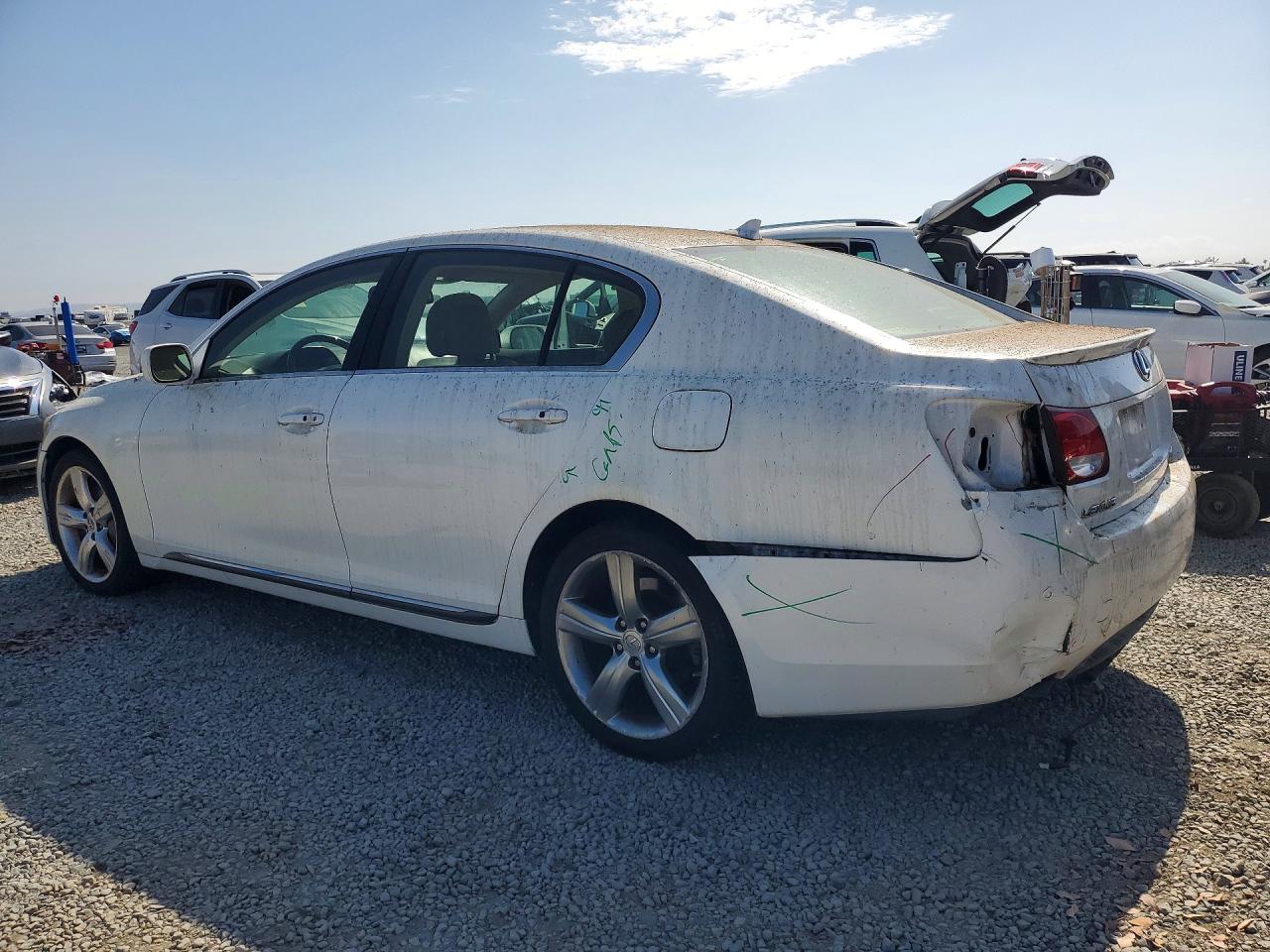 2007 Lexus Gs 350 White vin: JTHBE96S170009919