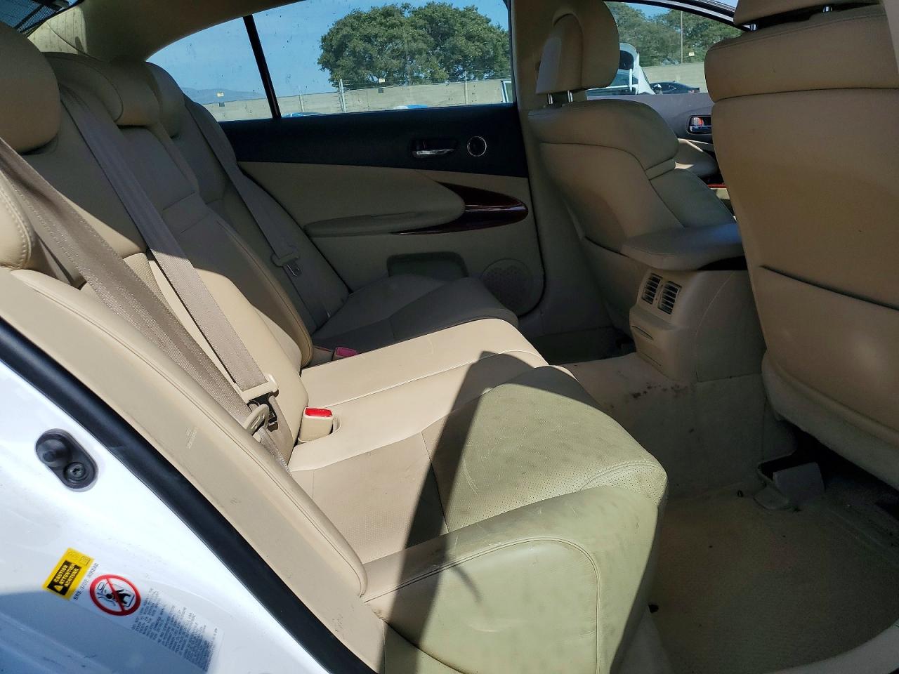 2007 Lexus Gs 350 White vin: JTHBE96S170009919