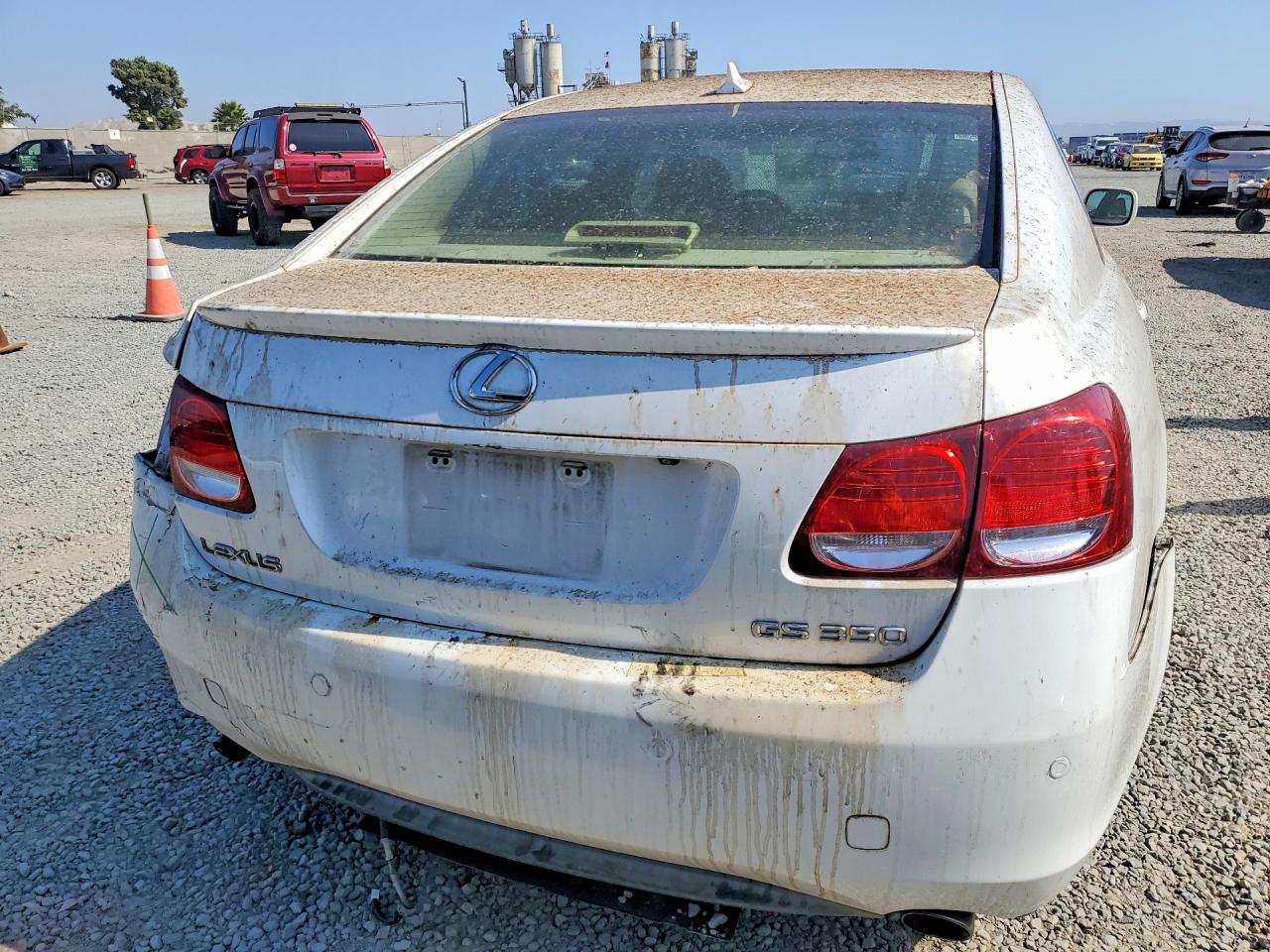 2007 Lexus Gs 350 White vin: JTHBE96S170009919