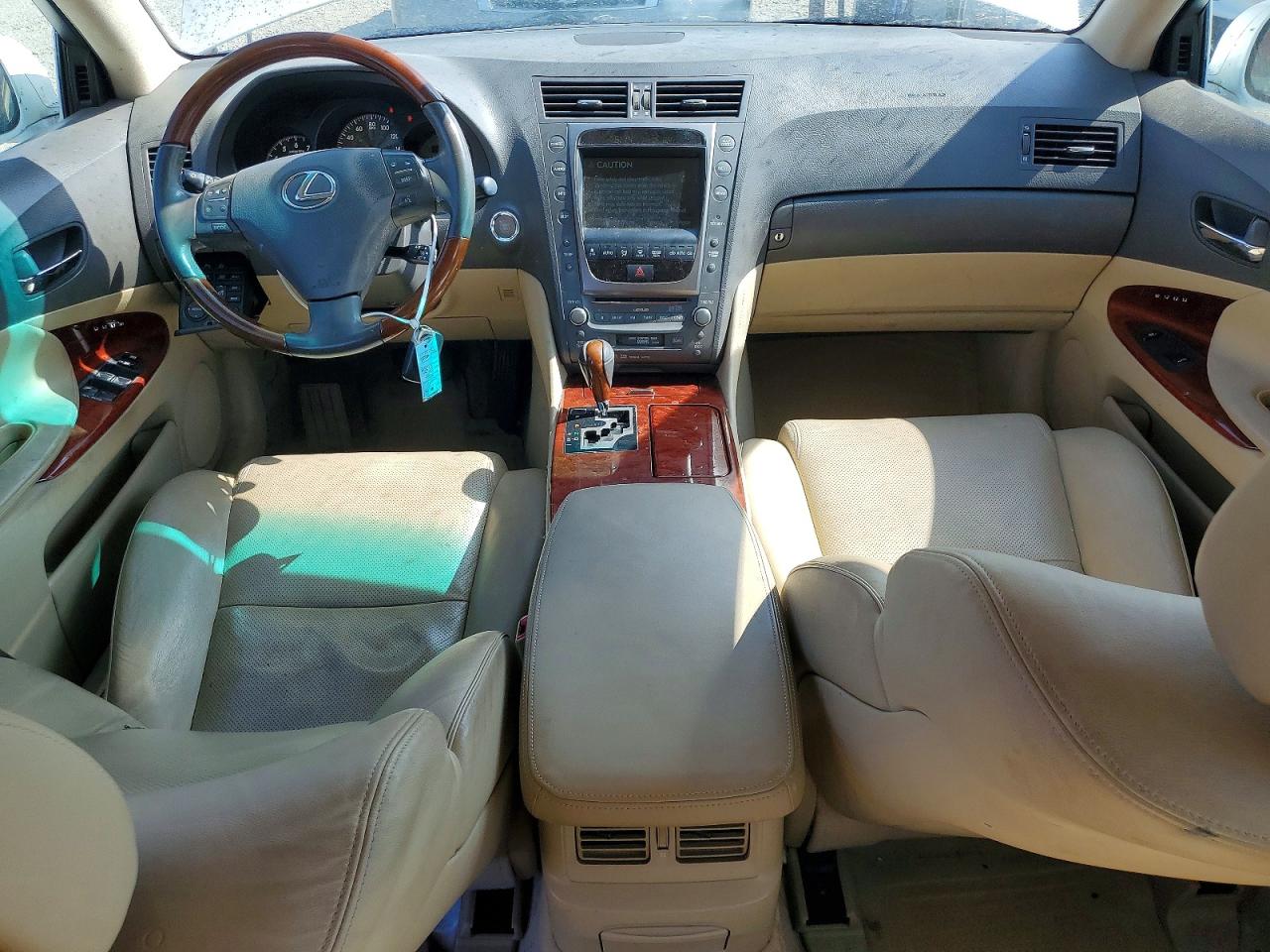 2007 Lexus Gs 350 White vin: JTHBE96S170009919