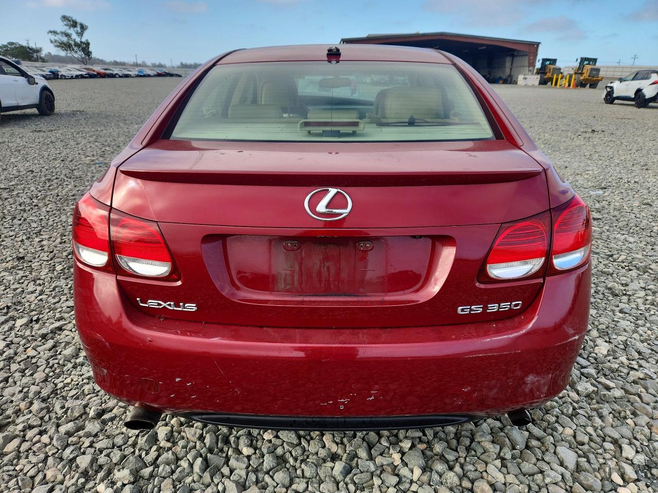 2007 Lexus Gs 350 Maroon vin: JTHBE96S170010617