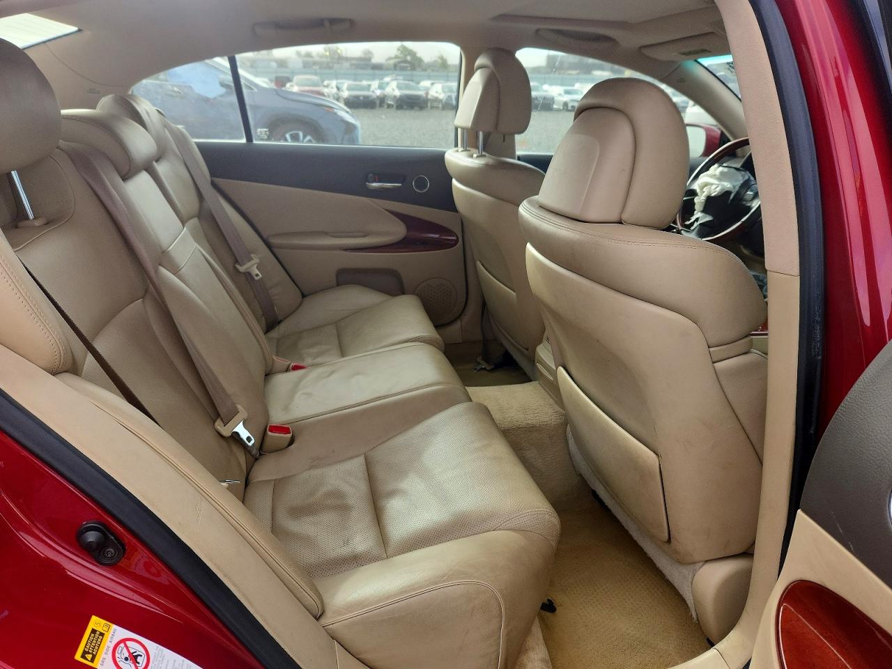2007 Lexus Gs 350 Maroon vin: JTHBE96S170010617