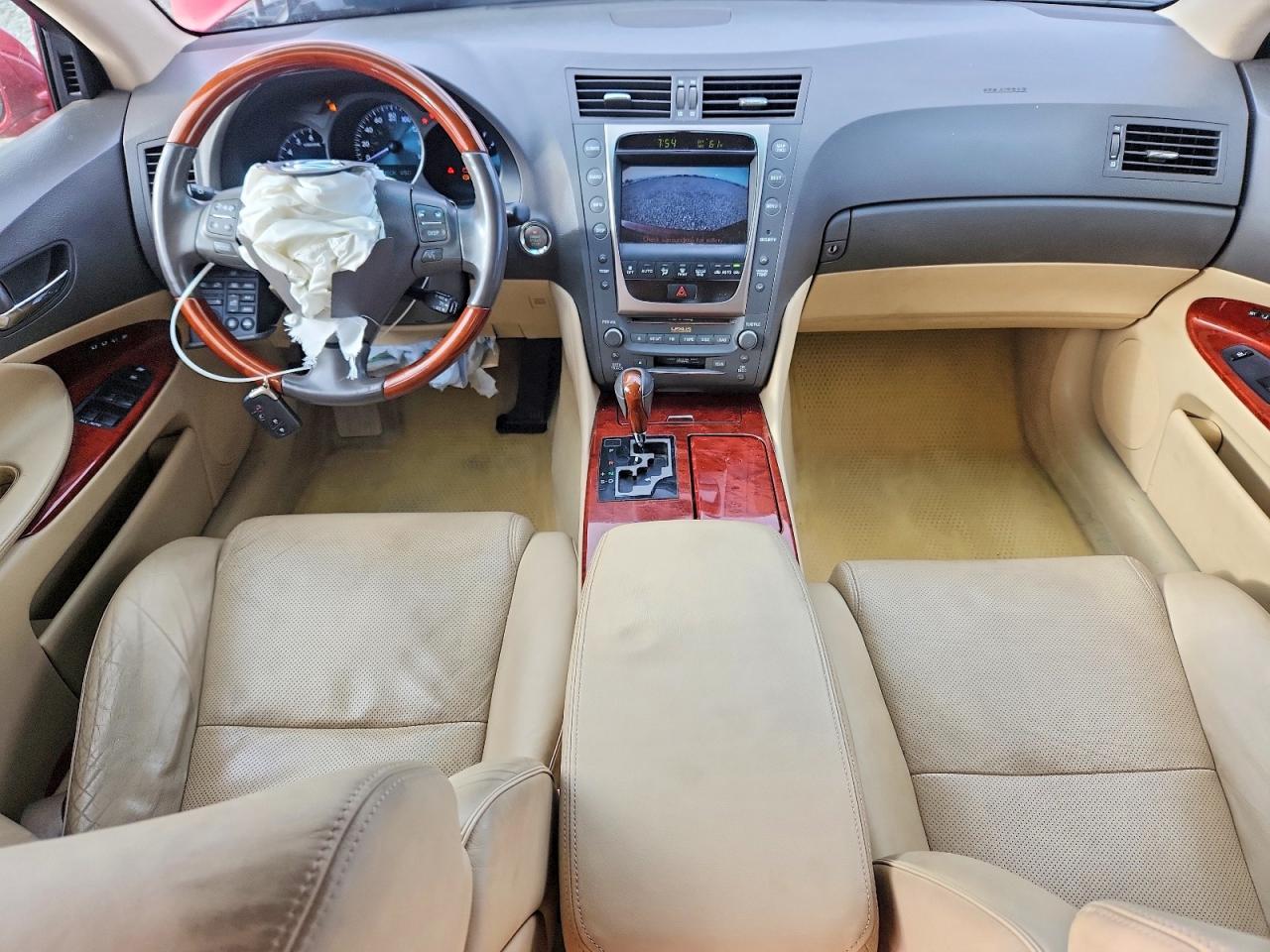 2007 Lexus Gs 350 Maroon vin: JTHBE96S170010617