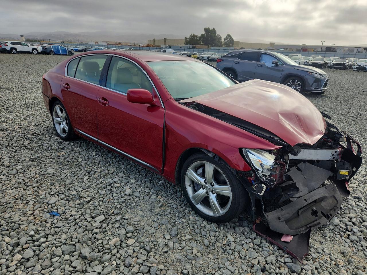 2007 Lexus Gs 350 Maroon vin: JTHBE96S170010617
