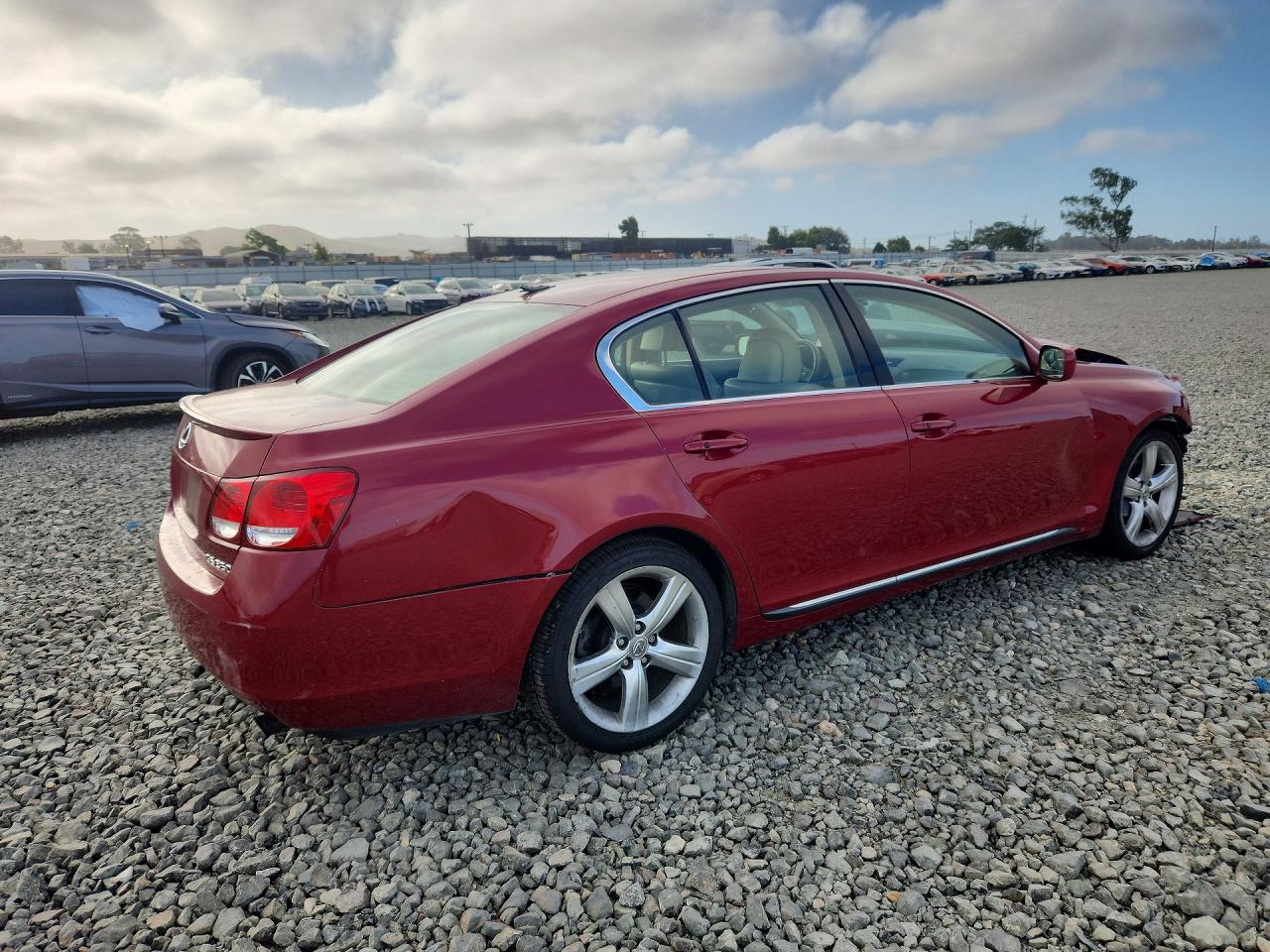 2007 Lexus Gs 350 Maroon vin: JTHBE96S170010617