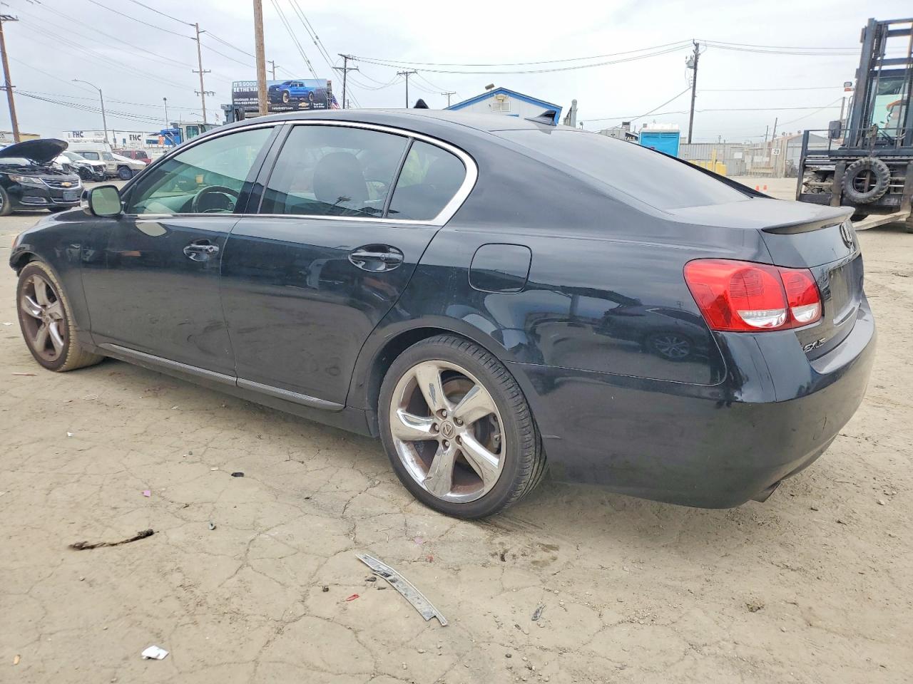 2008 Lexus Gs 350 Black vin: JTHBE96S180033428
