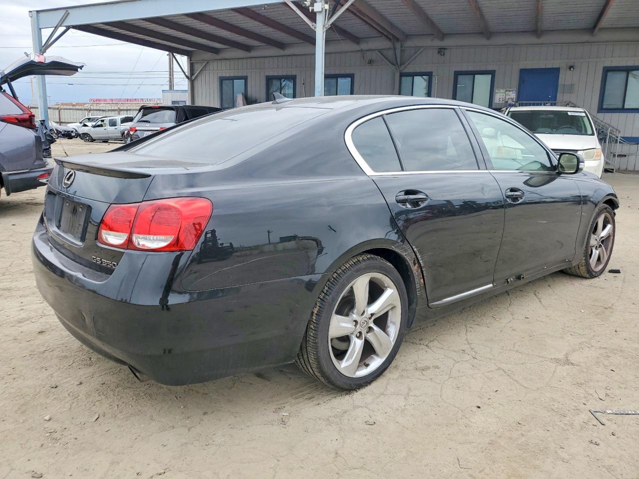 2008 Lexus Gs 350 Black vin: JTHBE96S180033428