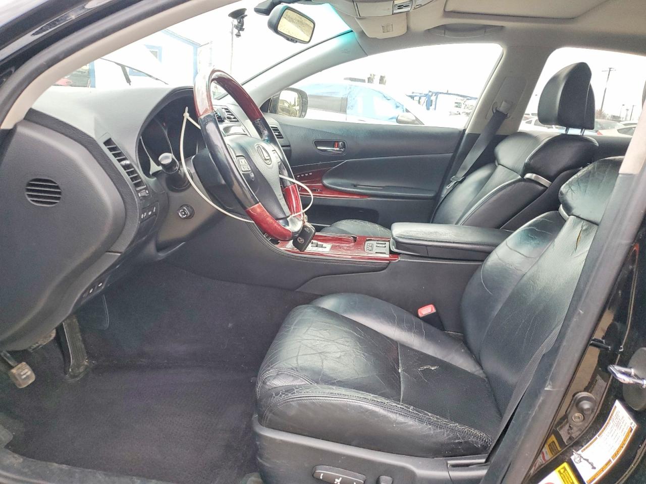 2008 Lexus Gs 350 Black vin: JTHBE96S180033428