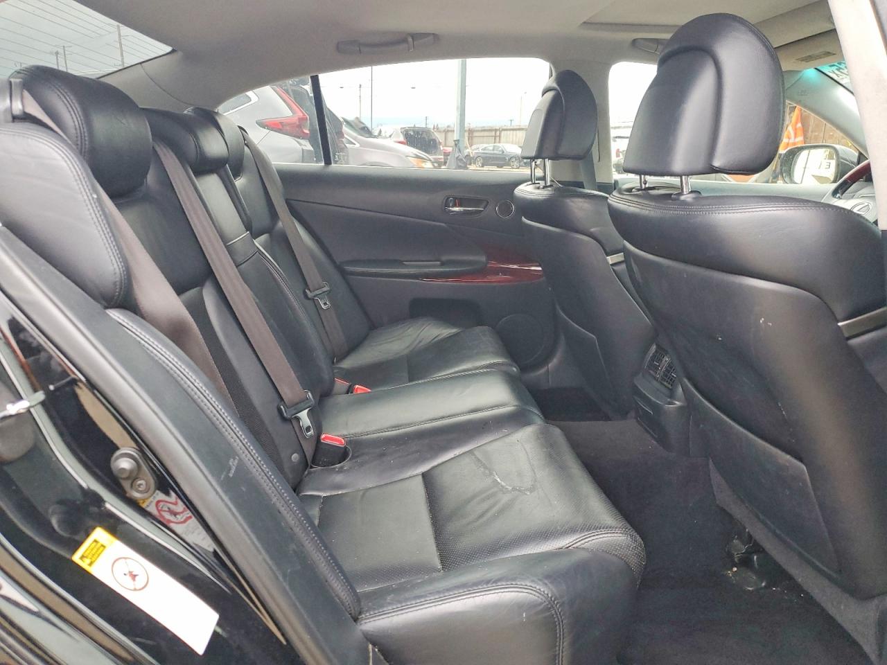 2008 Lexus Gs 350 Black vin: JTHBE96S180033428